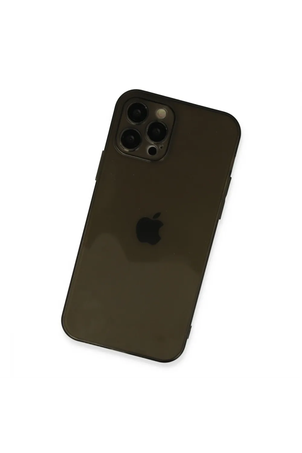 Apple İphone 12 Pro Kılıf Fly Lens Silikon - Siyah