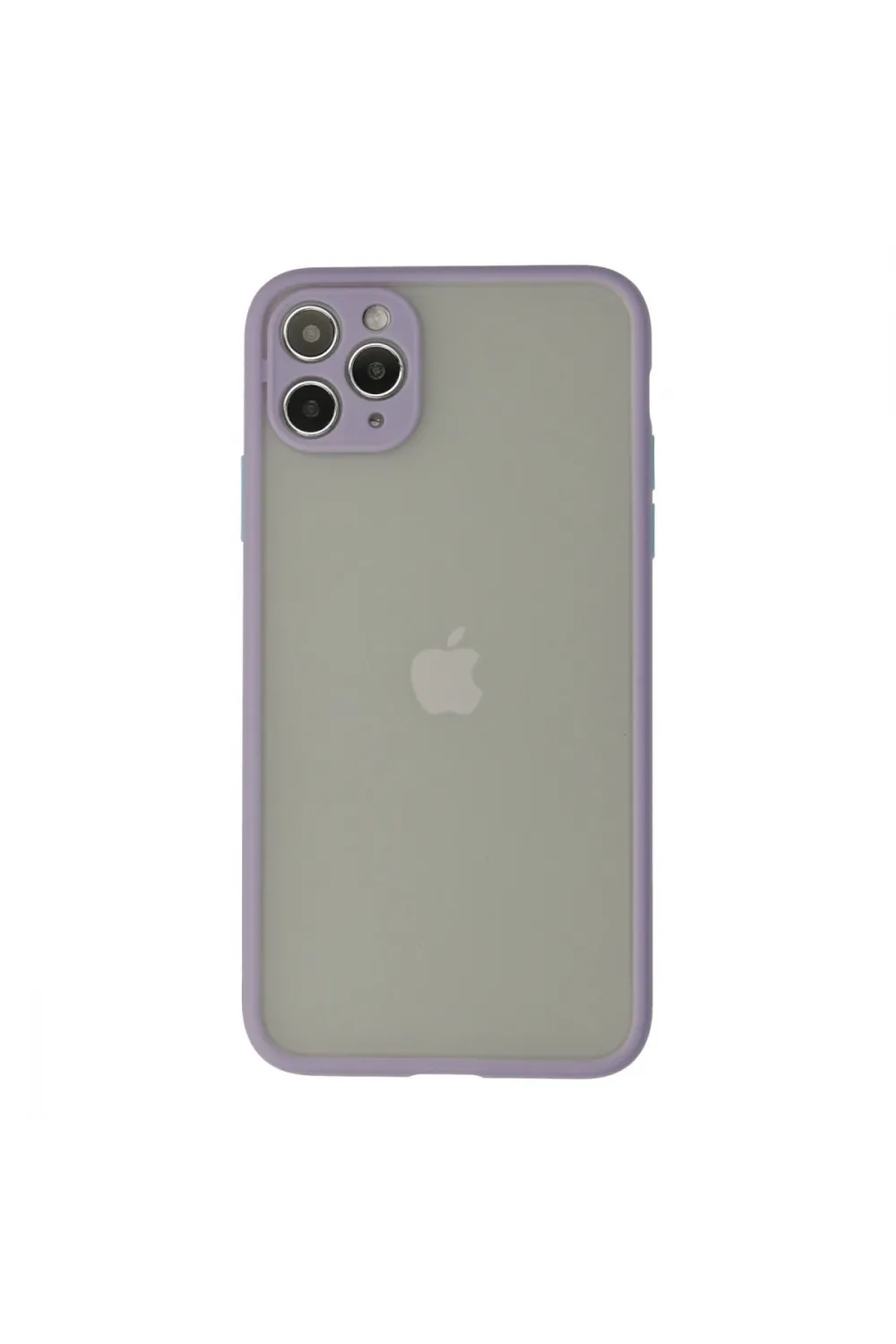 Apple İphone 12 Pro Kılıf Montreal Silikon Kapak - Mor