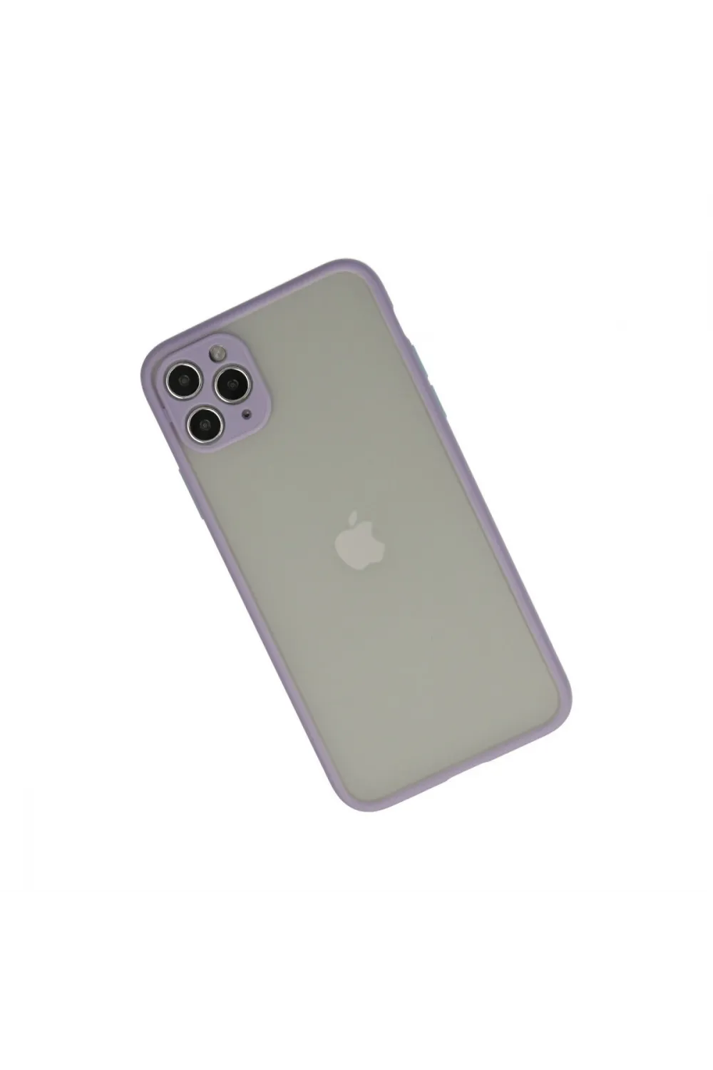 Apple İphone 12 Pro Kılıf Montreal Silikon Kapak - Mor