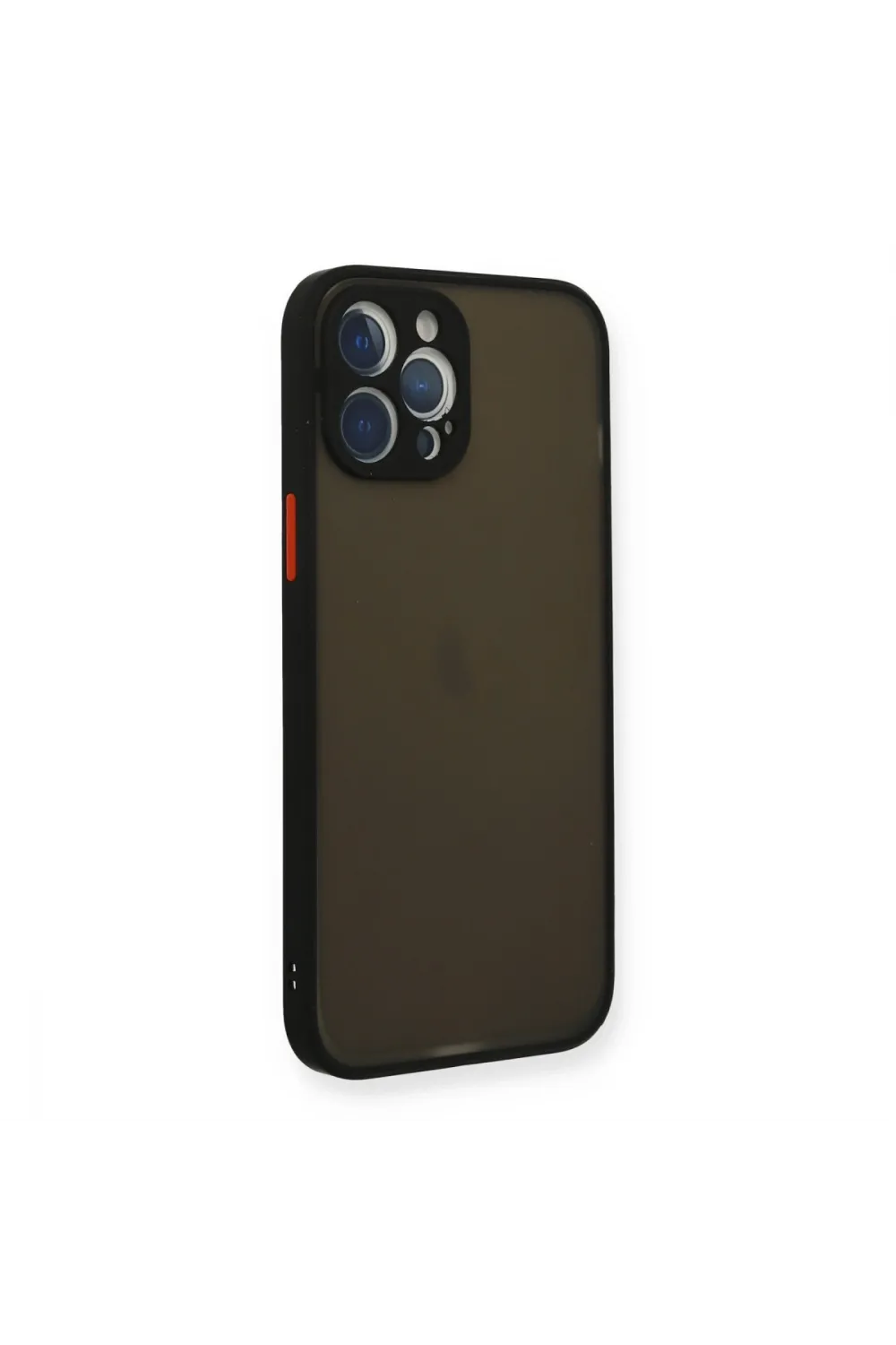 Apple İphone 12 Pro Kılıf Montreal Silikon Kapak - Siyah