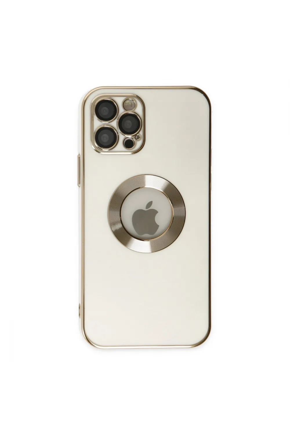 Apple İphone 12 Pro Kılıf Store Silikon - Beyaz