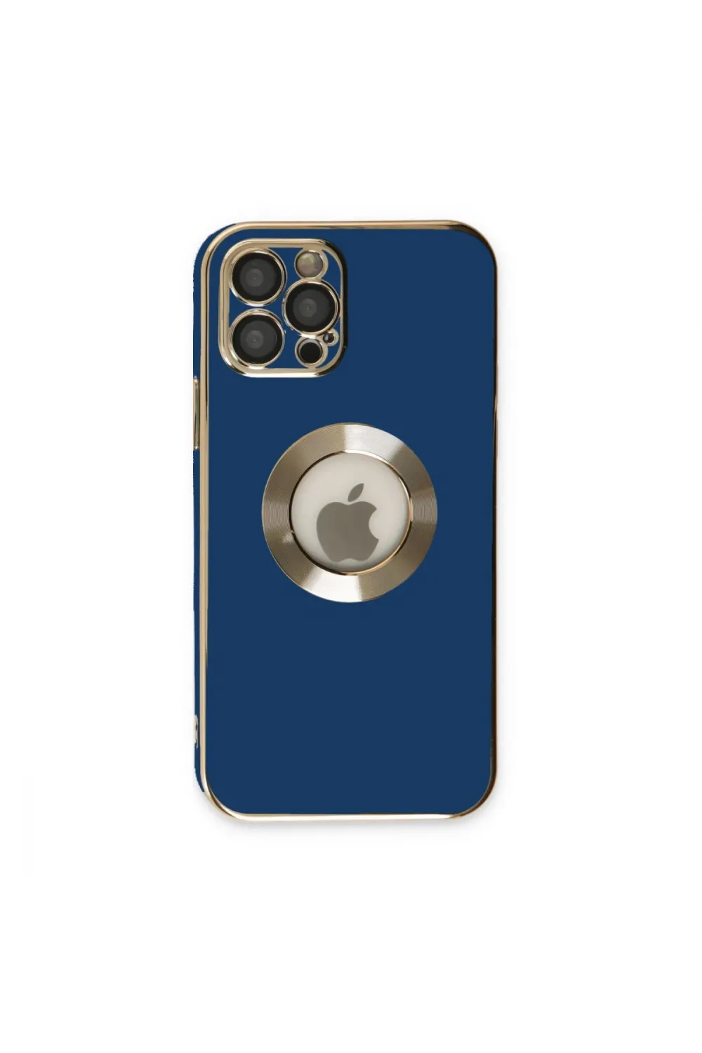 Apple İphone 12 Pro Kılıf Store Silikon - Mavi