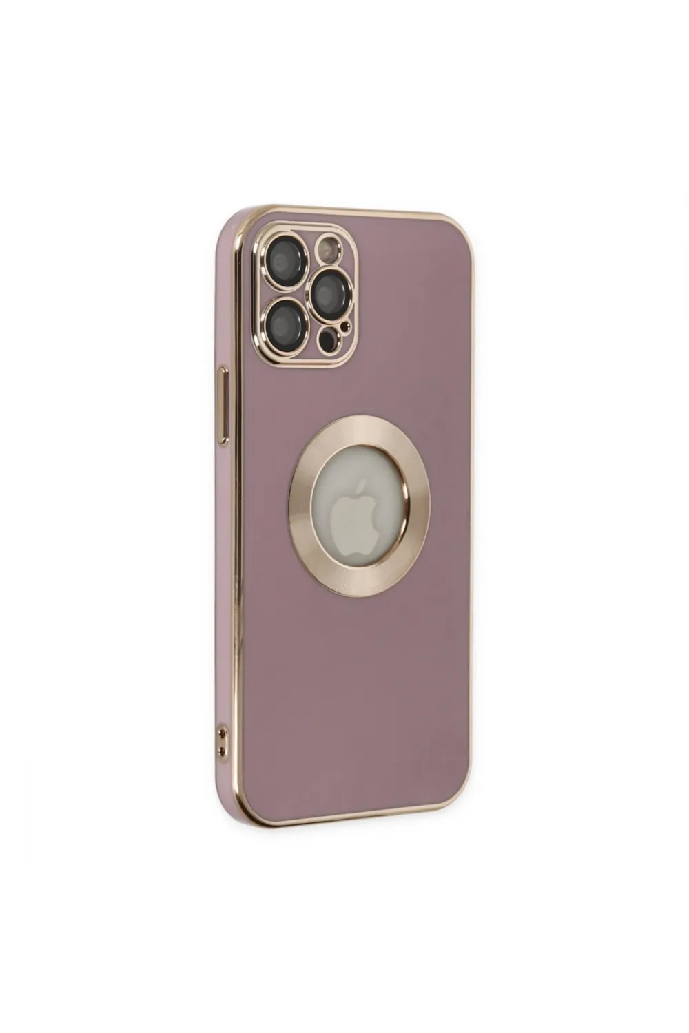 Apple İphone 12 Pro Kılıf Store Silikon - Mor