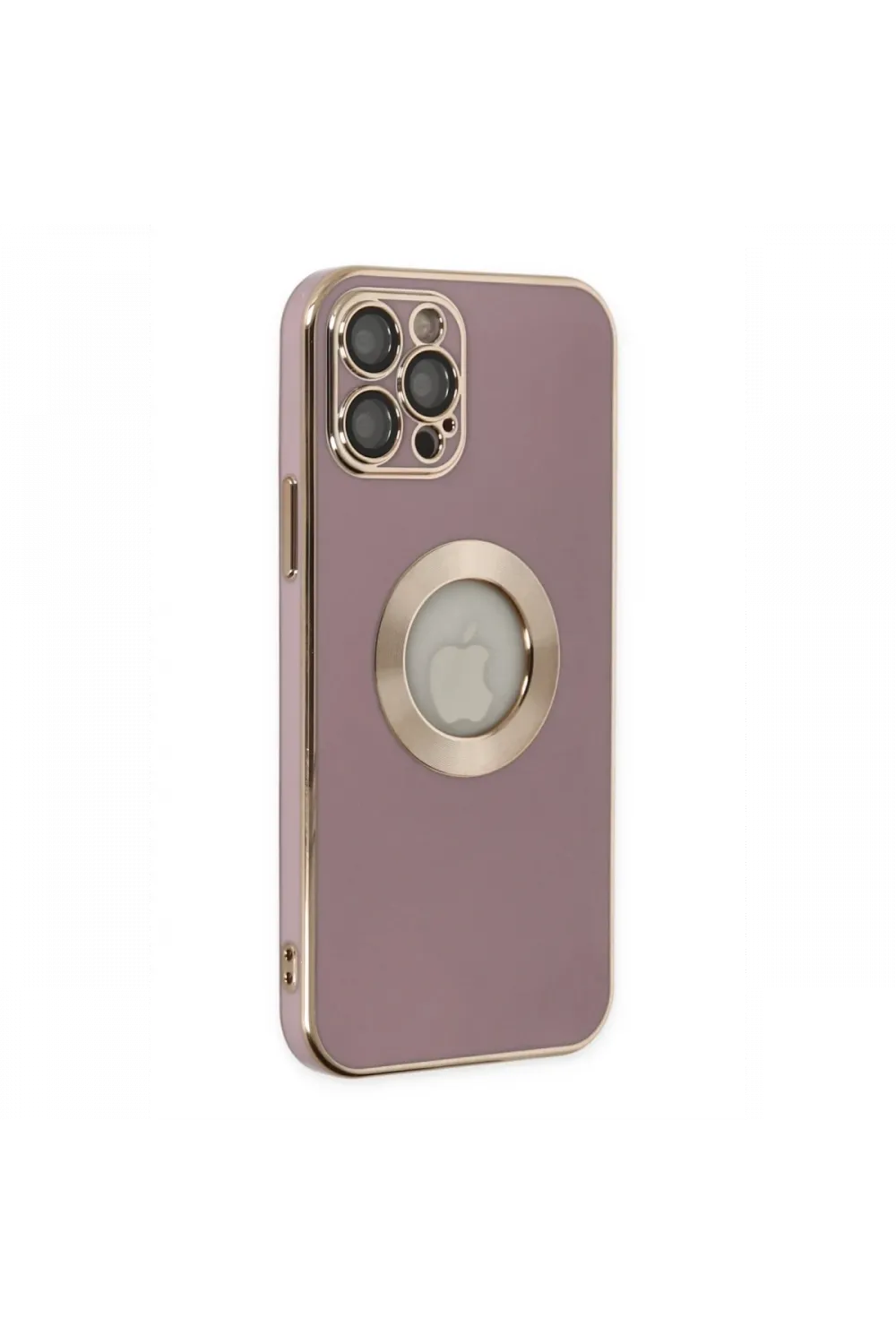 Apple iPhone 12 Pro Kılıf Store Silikon - Mor