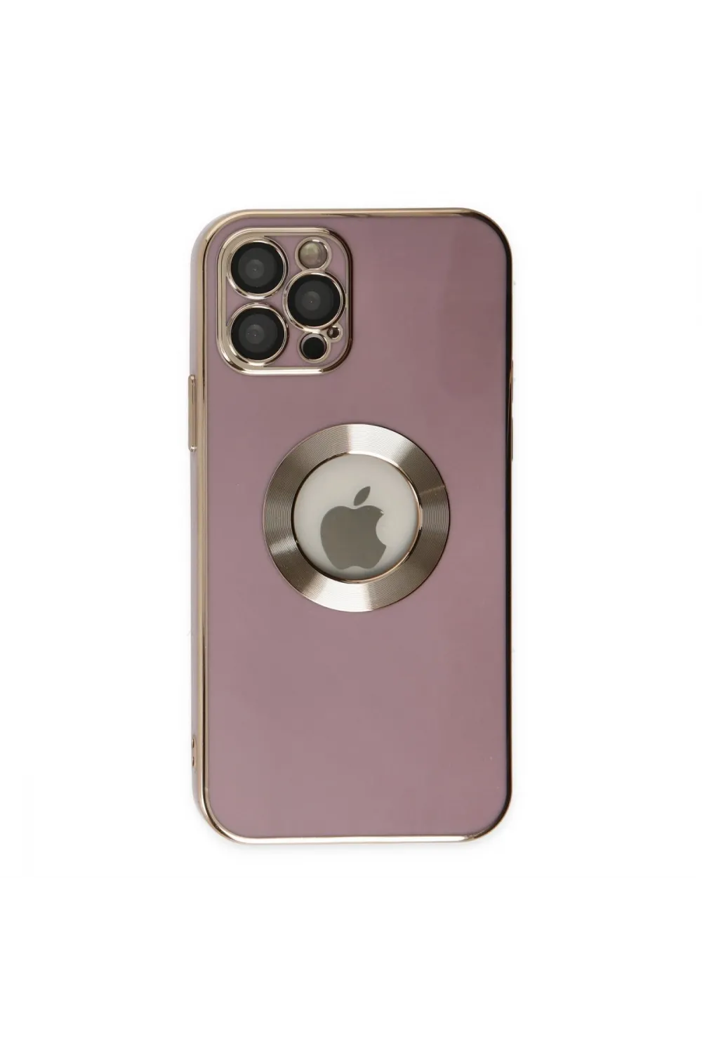 Apple İphone 12 Pro Kılıf Store Silikon - Mor