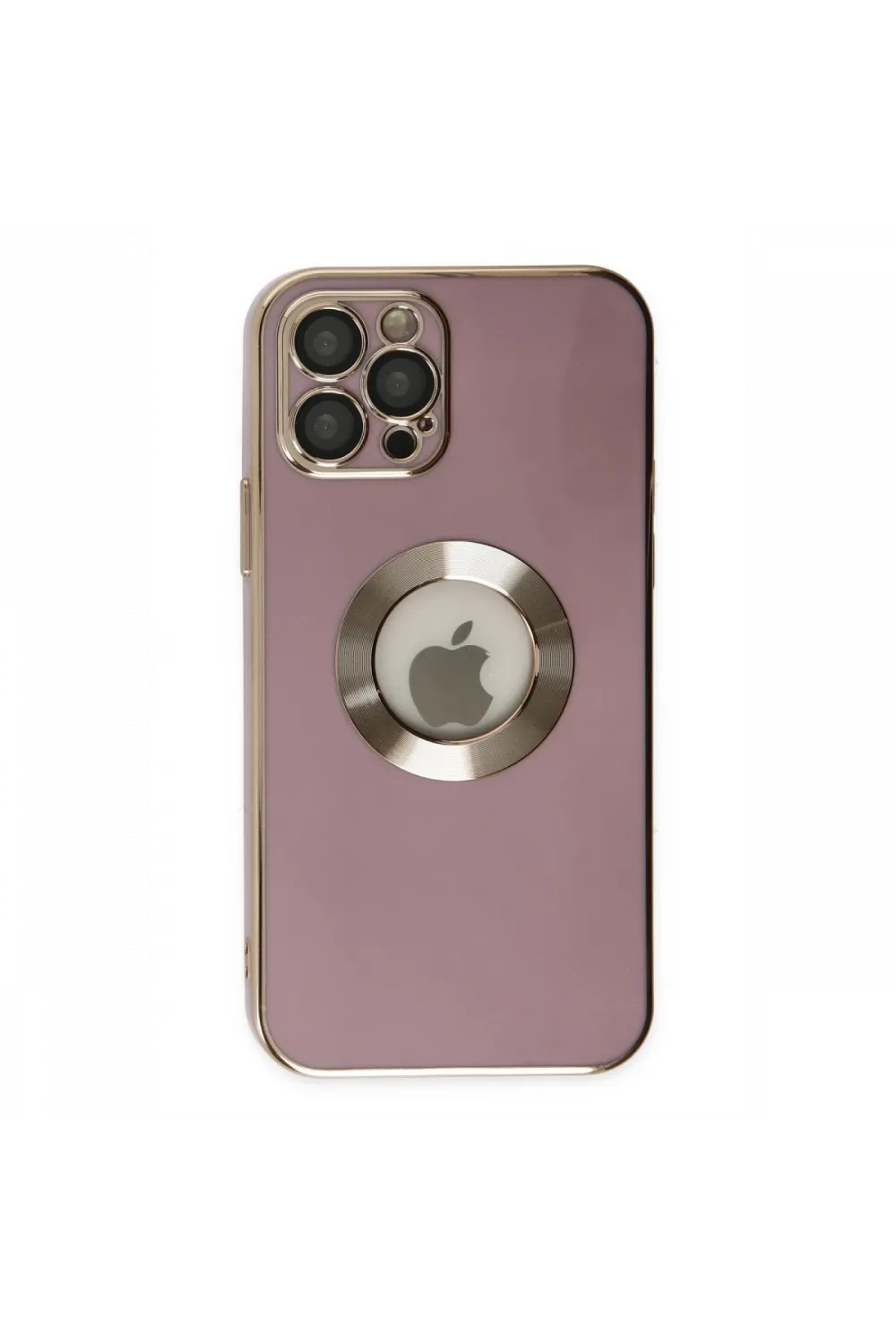 Apple iPhone 12 Pro Kılıf Store Silikon - Mor