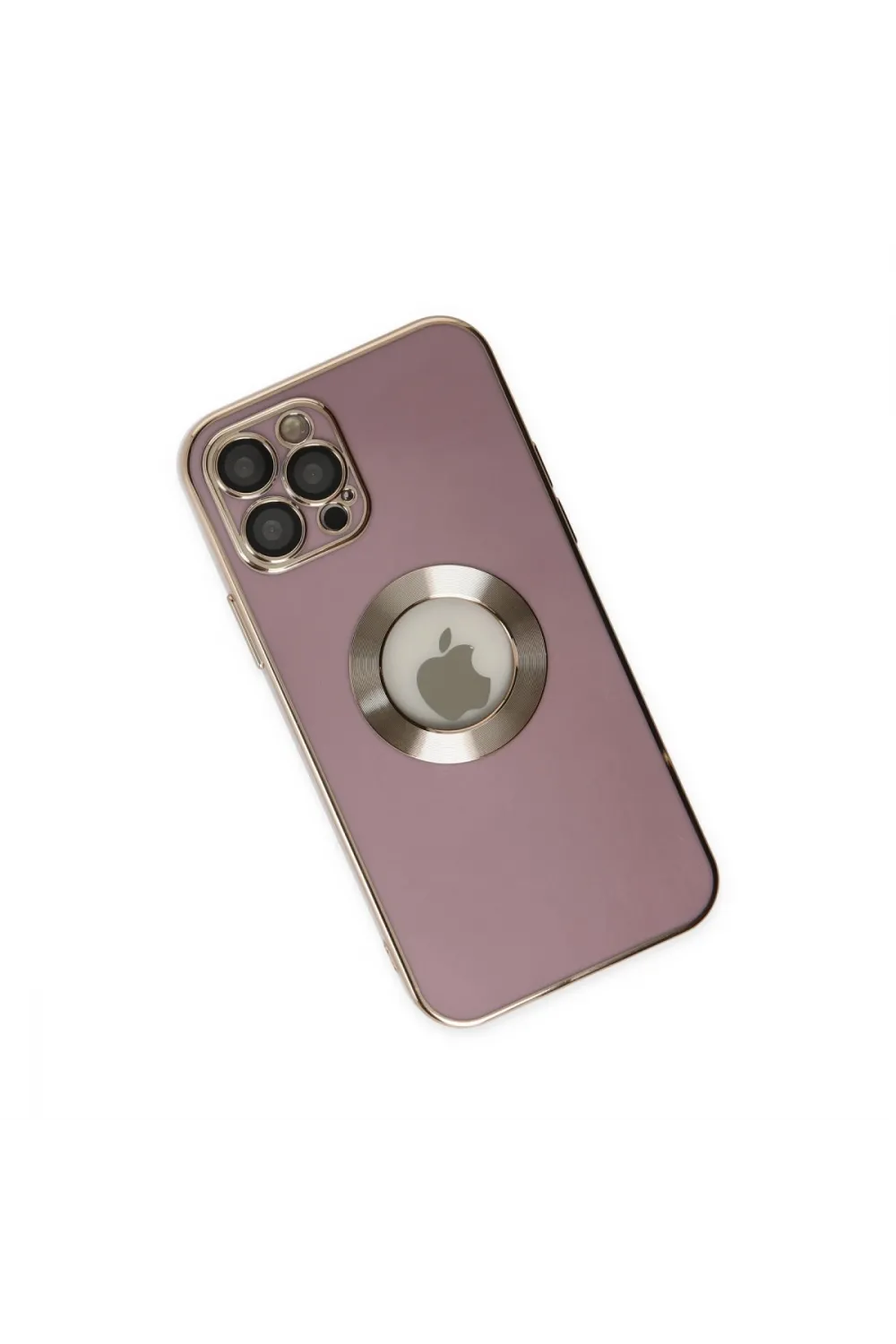 Apple İphone 12 Pro Kılıf Store Silikon - Mor