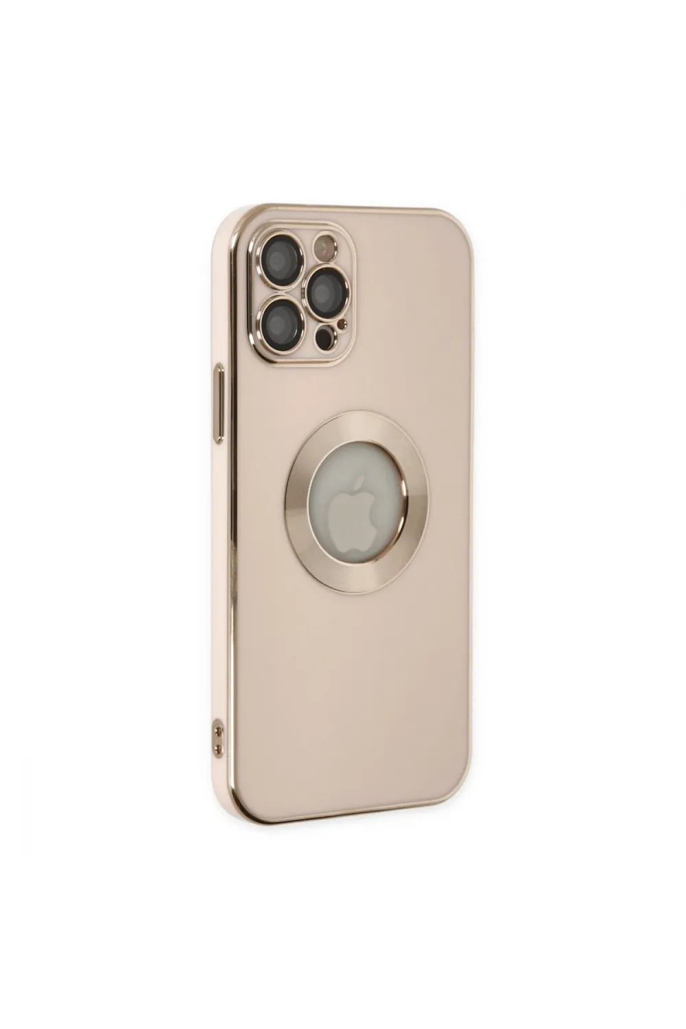 Apple İphone 12 Pro Kılıf Store Silikon - Pembe