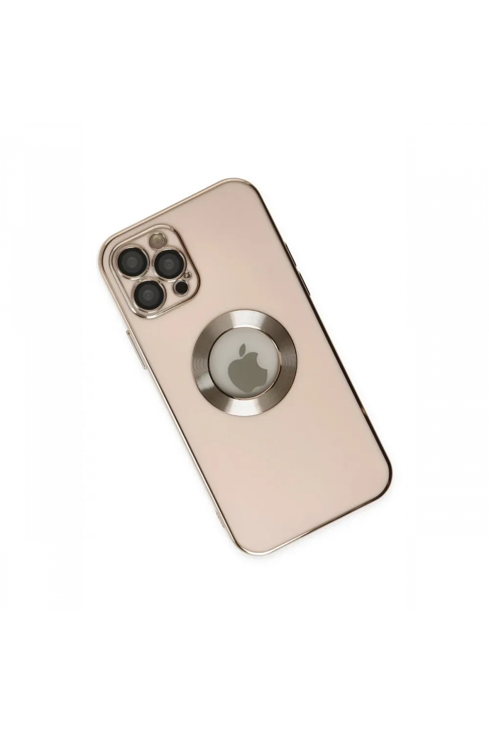 Apple iPhone 12 Pro Kılıf Store Silikon - Pembe