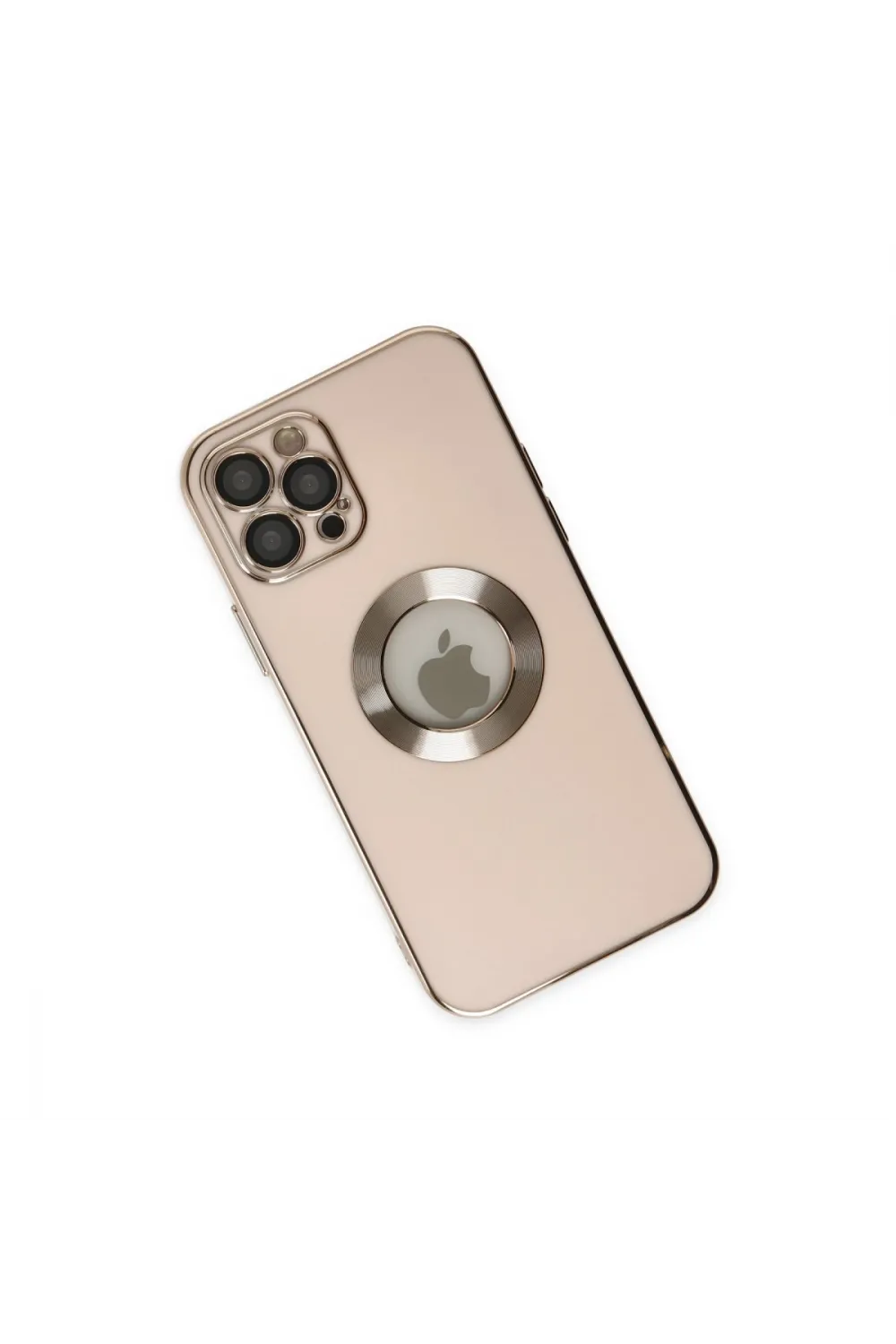 Apple İphone 12 Pro Kılıf Store Silikon - Pembe