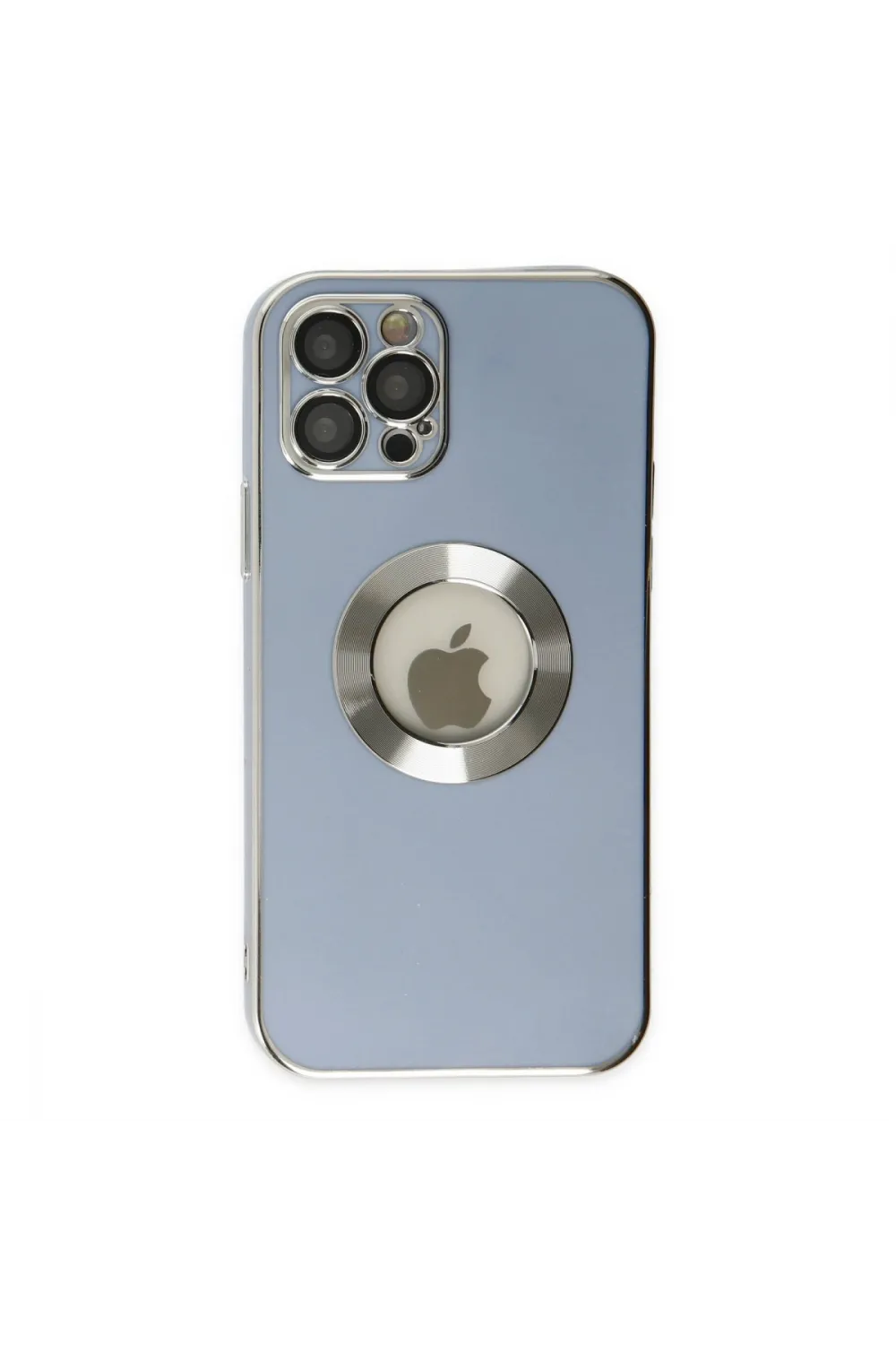 Apple İphone 12 Pro Kılıf Store Silikon - Sierra Blue