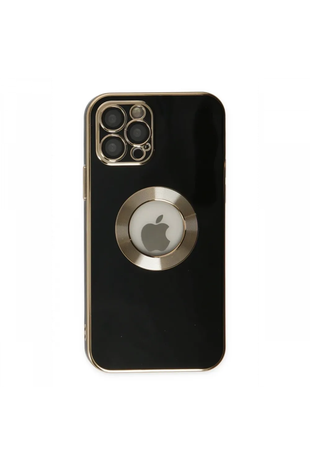 Apple iPhone 12 Pro Kılıf Store Silikon - Siyah