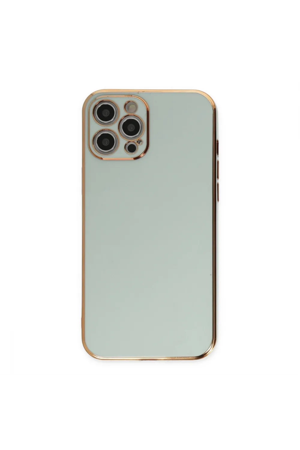 Apple İphone 12 Pro Kılıf Volet Silikon - Açık Yeşil