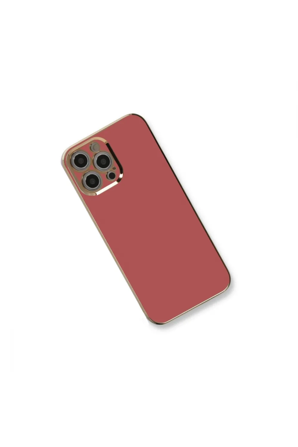 Apple İphone 12 Pro Kılıf Volet Silikon - Kırmızı