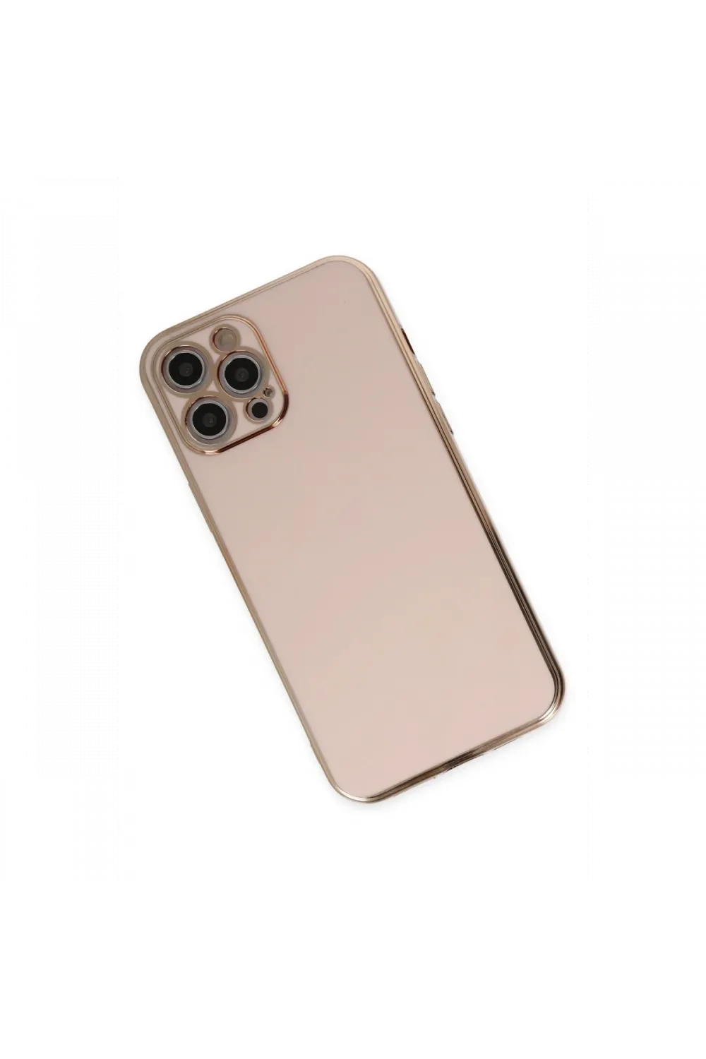 Apple iPhone 12 Pro Kılıf Volet Silikon - Pembe