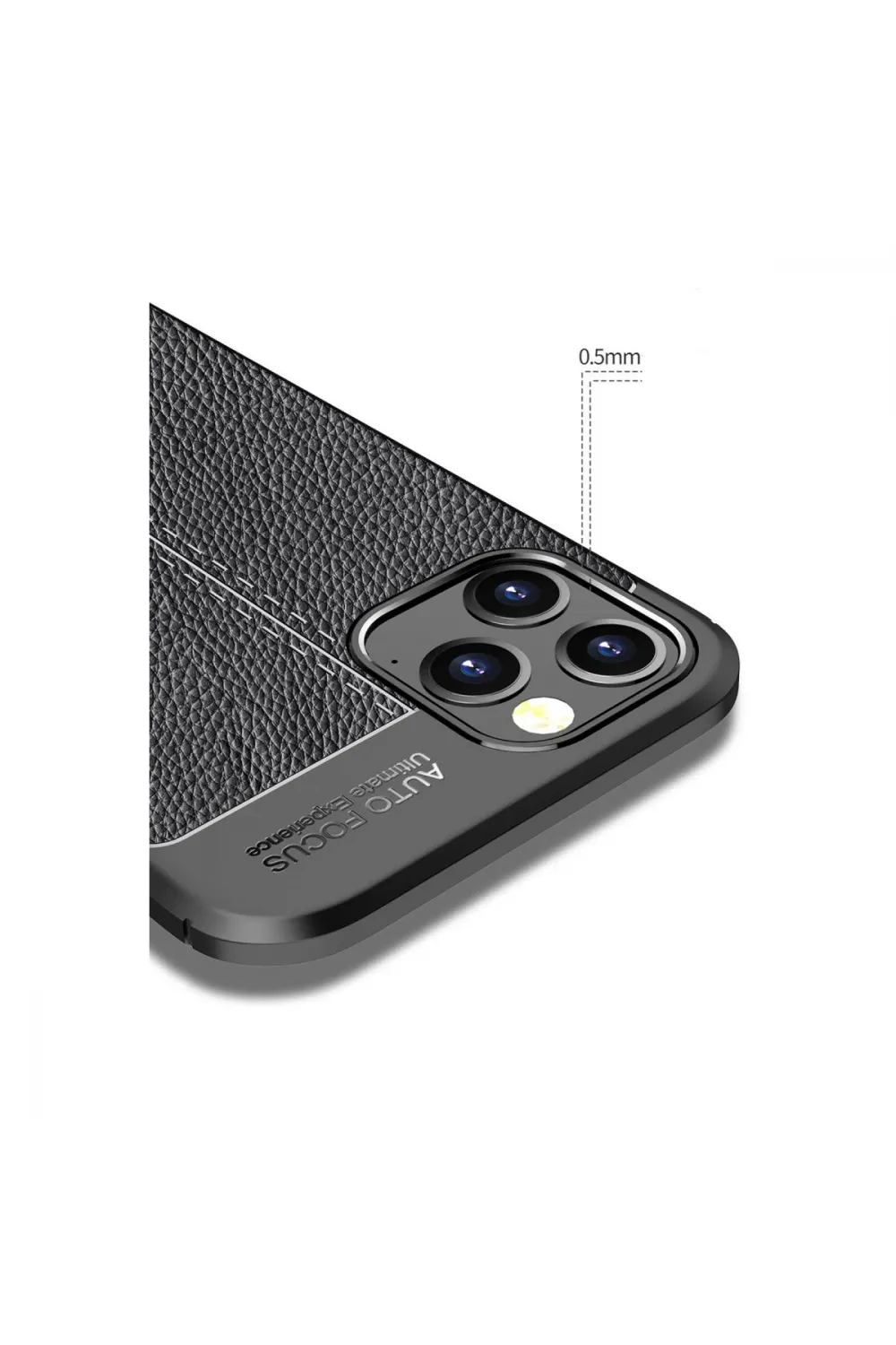 Apple İphone 12 Pro Max Kılıf Auto Focus Kapak - Kırmızı