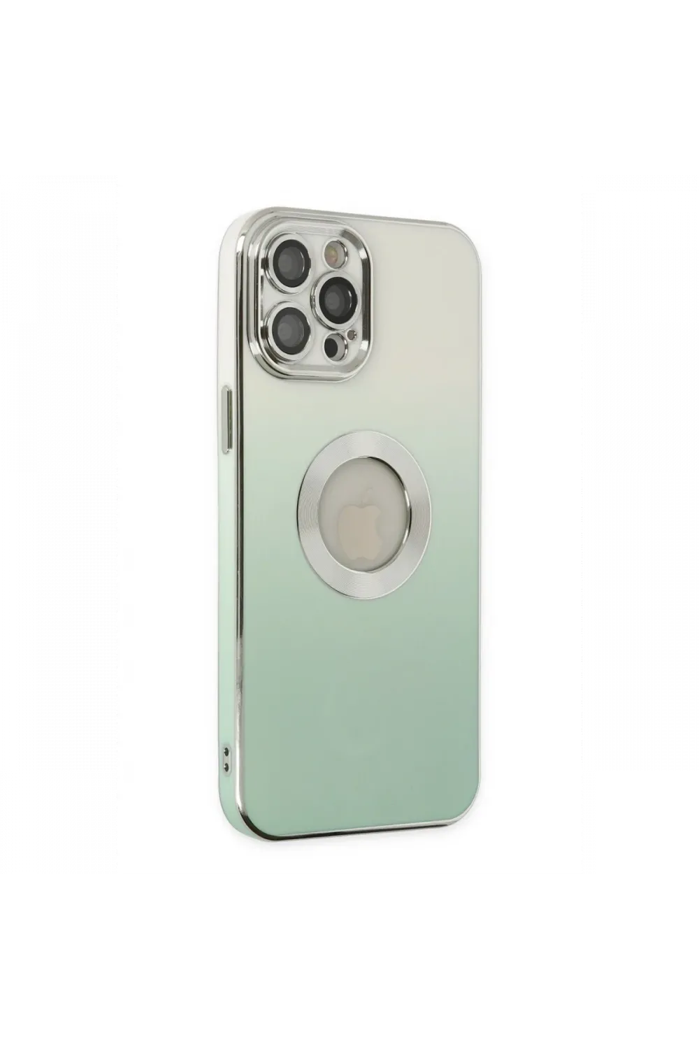 Apple iPhone 12 Pro Max Kılıf Best Silikon - Turkuaz