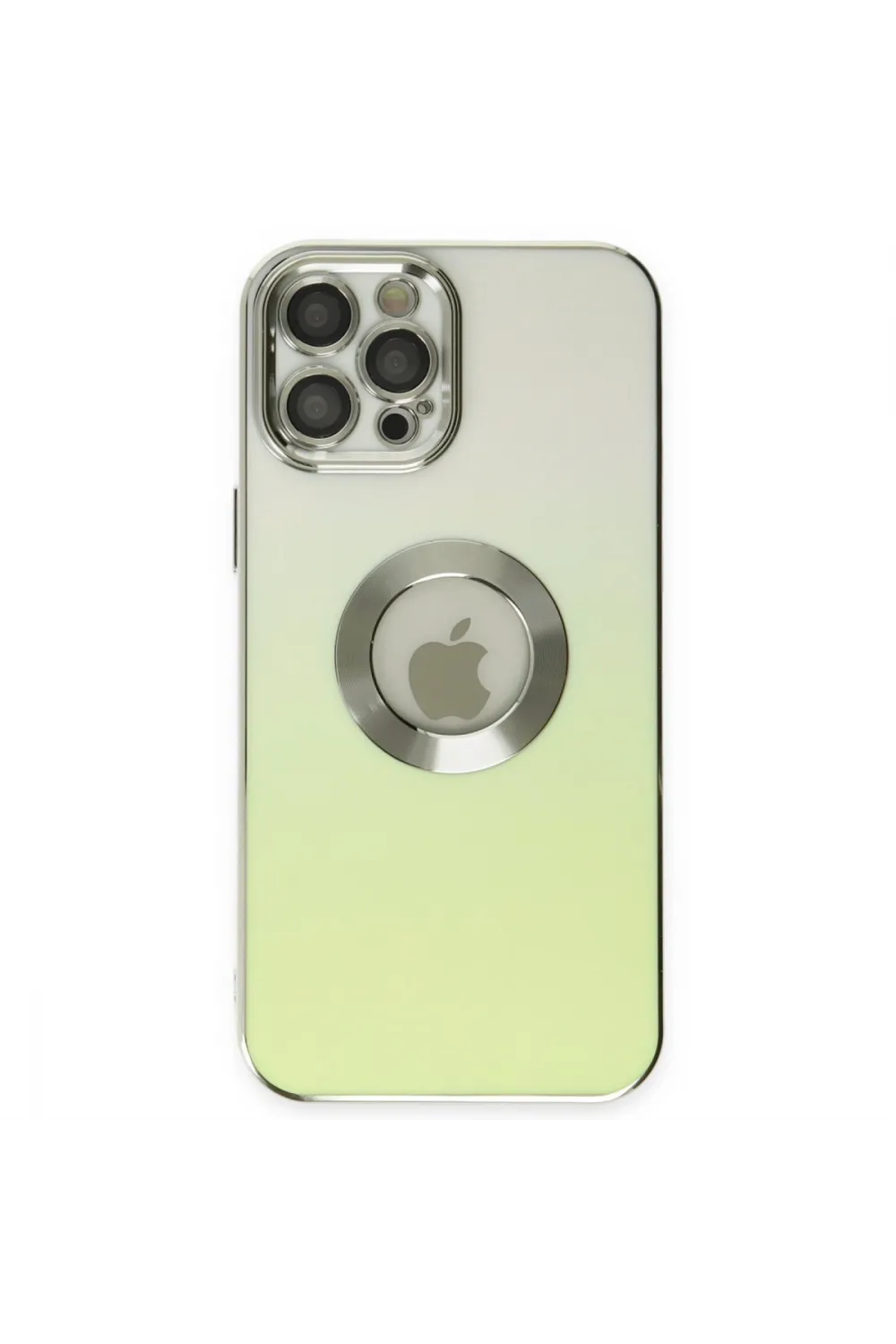 Apple İphone 12 Pro Max Kılıf Best Silikon - Yeşil