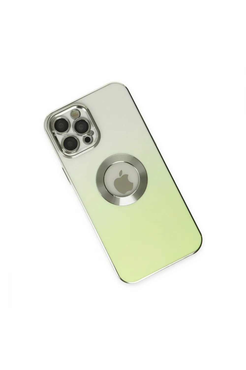 Apple İphone 12 Pro Max Kılıf Best Silikon - Yeşil