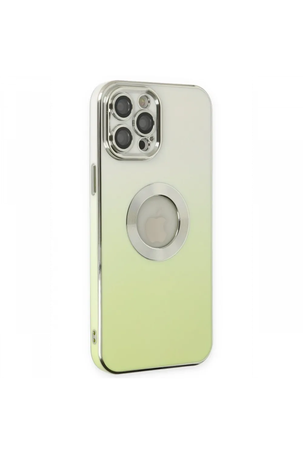 Apple iPhone 12 Pro Max Kılıf Best Silikon - Yeşil