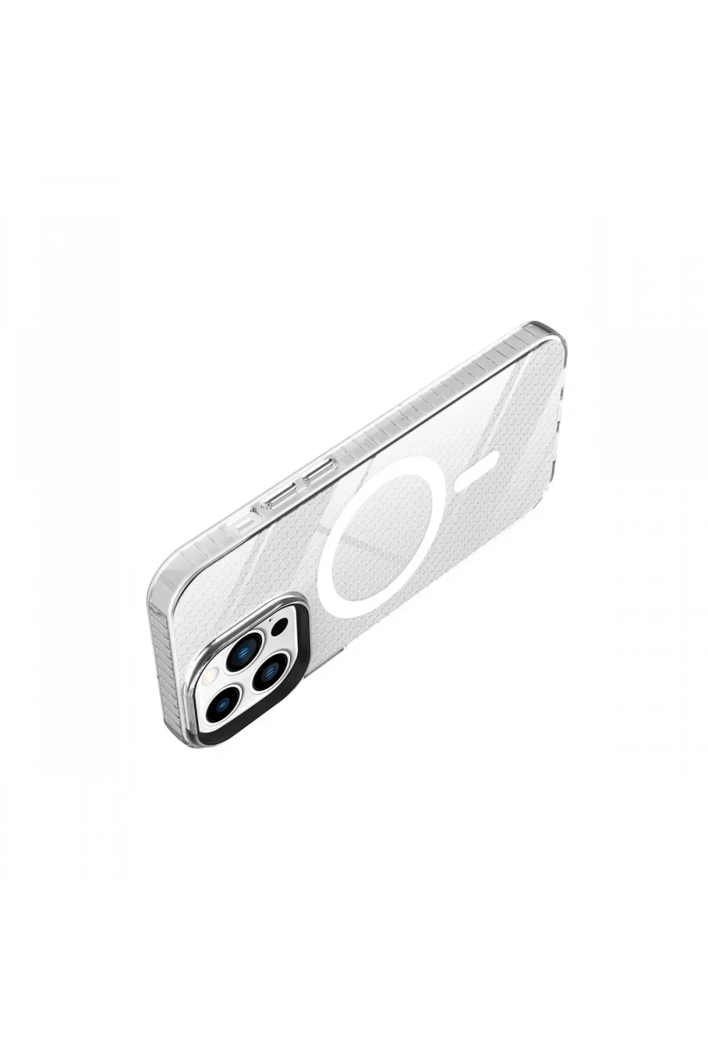 Apple iPhone 12 Pro Max Kılıf Beta Magneticsafe Silikon - Şeffaf