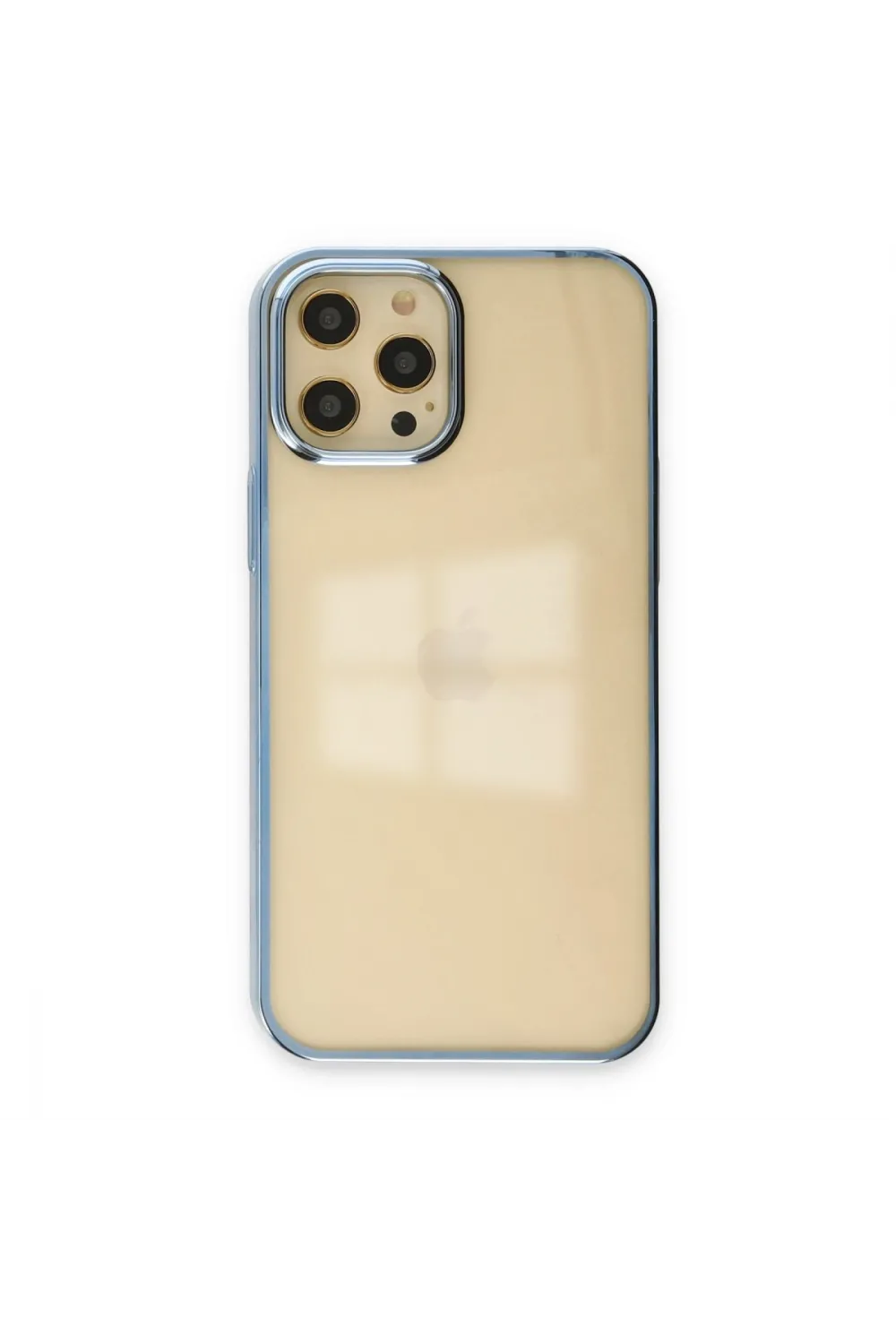 Apple İphone 12 Pro Max Kılıf Element Silikon - Mavi