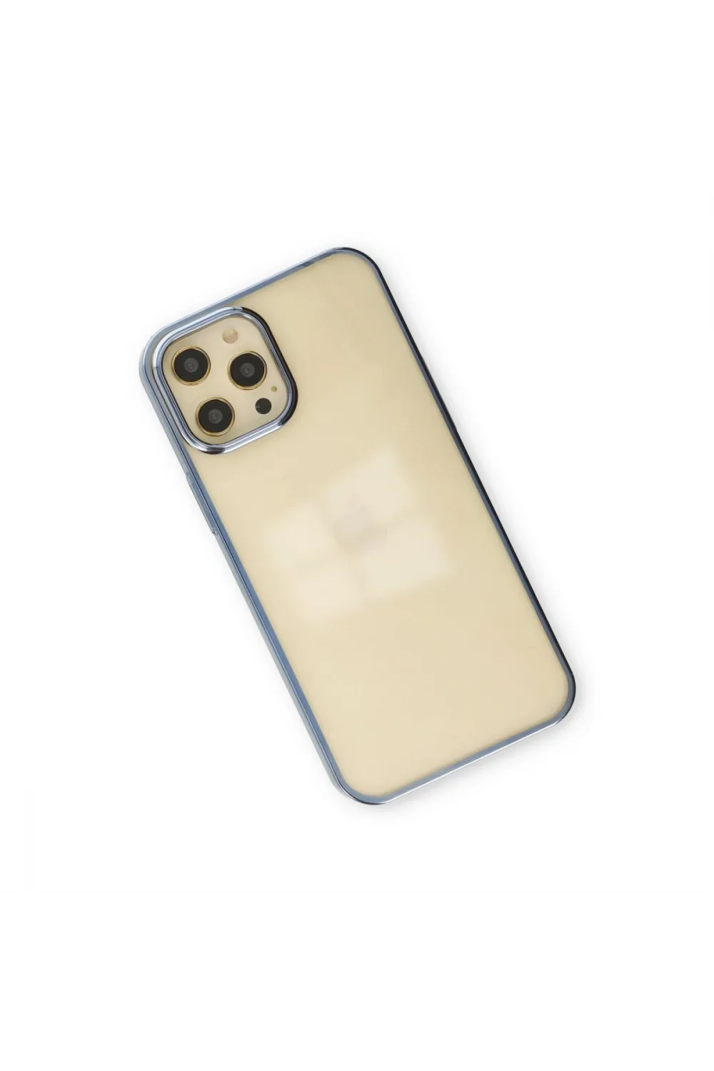 Apple İphone 12 Pro Max Kılıf Element Silikon - Mavi