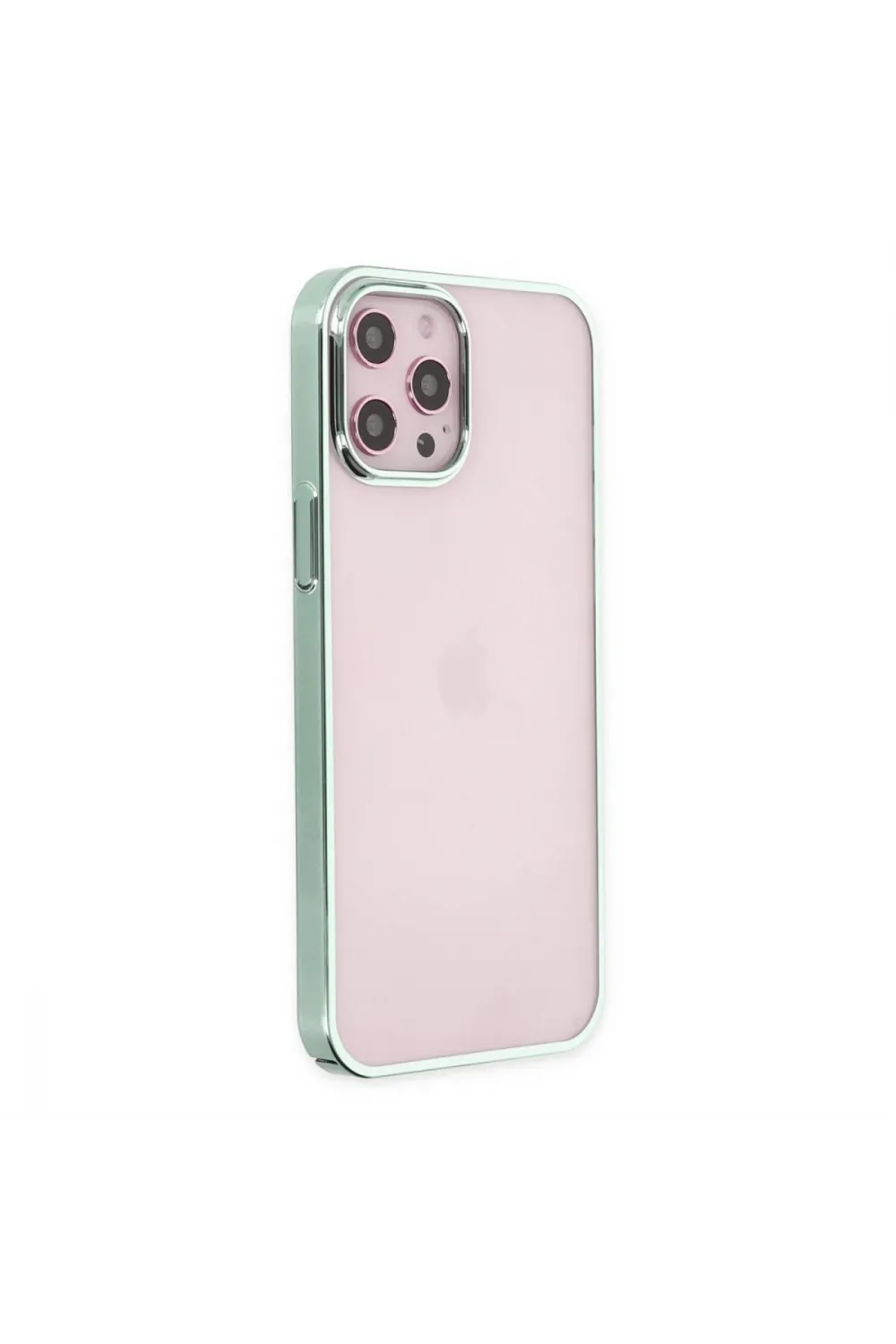 Apple İphone 12 Pro Max Kılıf Element Silikon - Yeşil