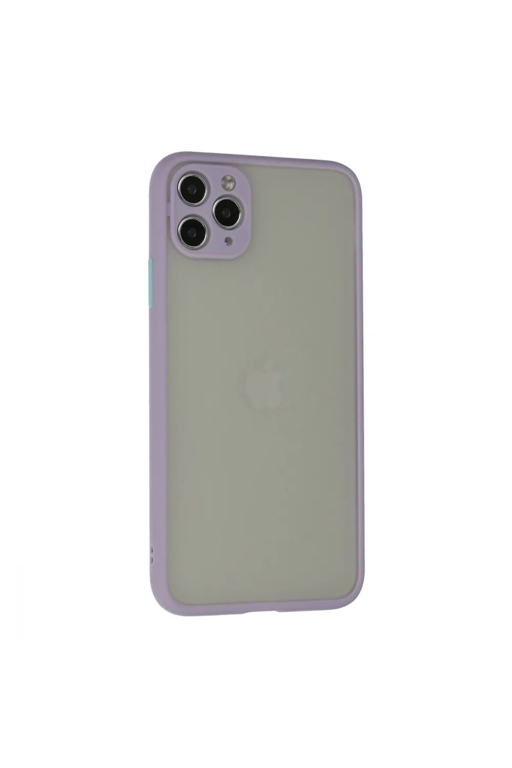 Apple İphone 12 Pro Max Kılıf Montreal Silikon Kapak - Mor