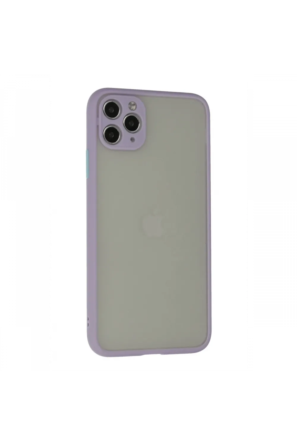 Apple iPhone 12 Pro Max Kılıf Montreal Silikon Kapak - Mor