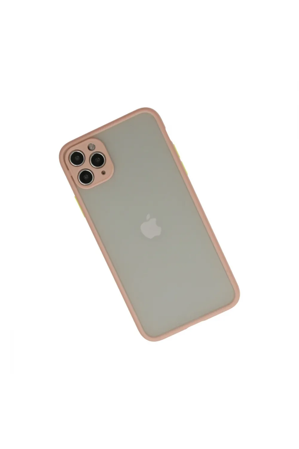 Apple İphone 12 Pro Max Kılıf Montreal Silikon Kapak - Pembe