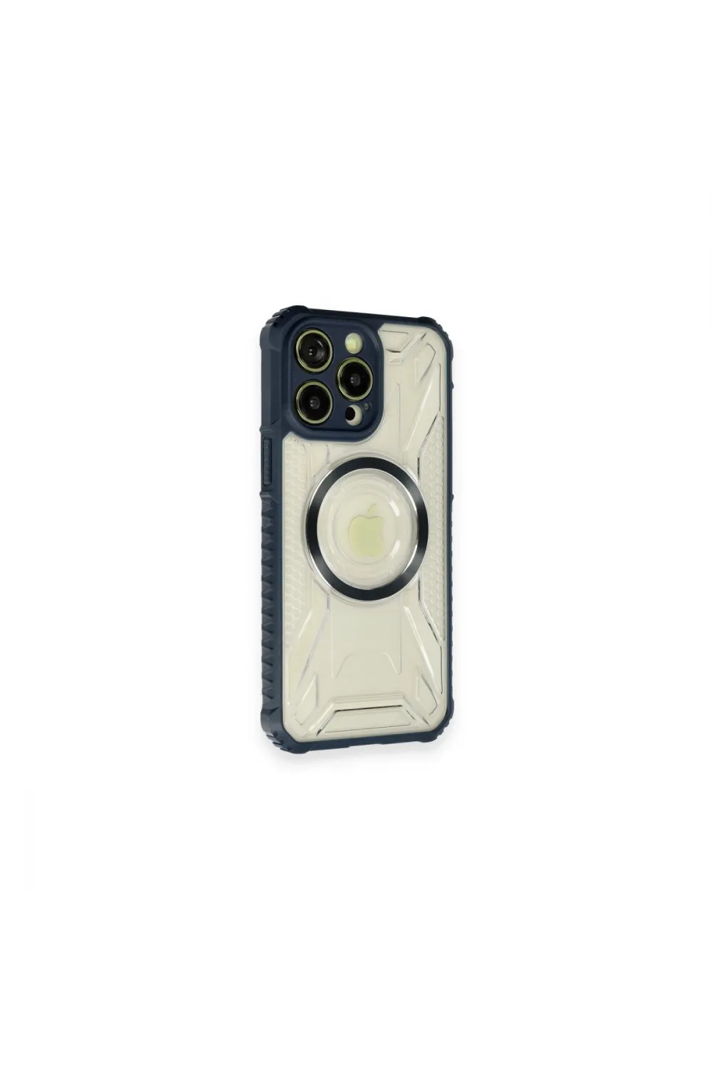 Apple İphone 12 Pro Max Kılıf Prag Magneticsafe Kapak - Lacivert