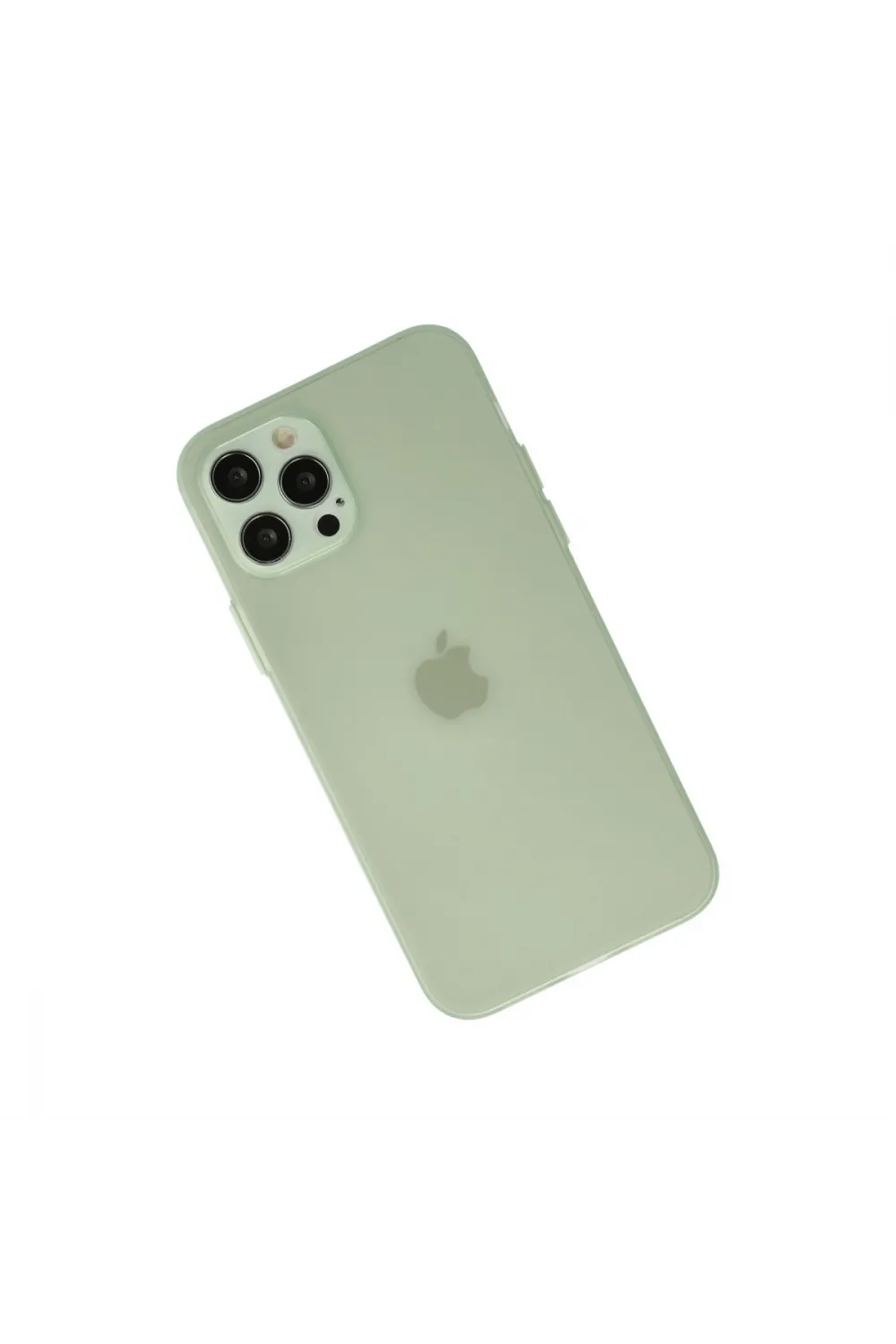 Apple İphone 12 Pro Max Kılıf Puma Silikon - Açık Yeşil