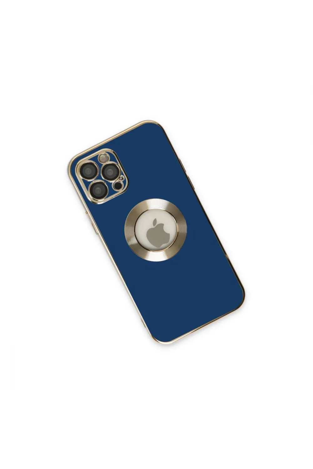 Apple İphone 12 Pro Max Kılıf Store Silikon - Mavi
