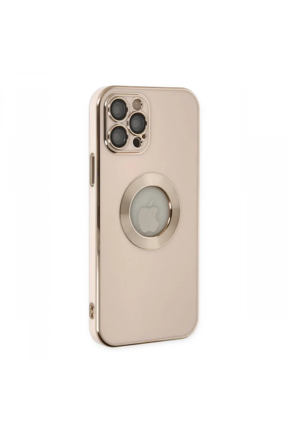 Apple iPhone 12 Pro Max Kılıf Store Silikon - Pembe