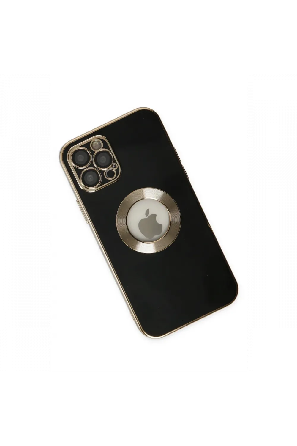 Apple iPhone 12 Pro Max Kılıf Store Silikon - Siyah