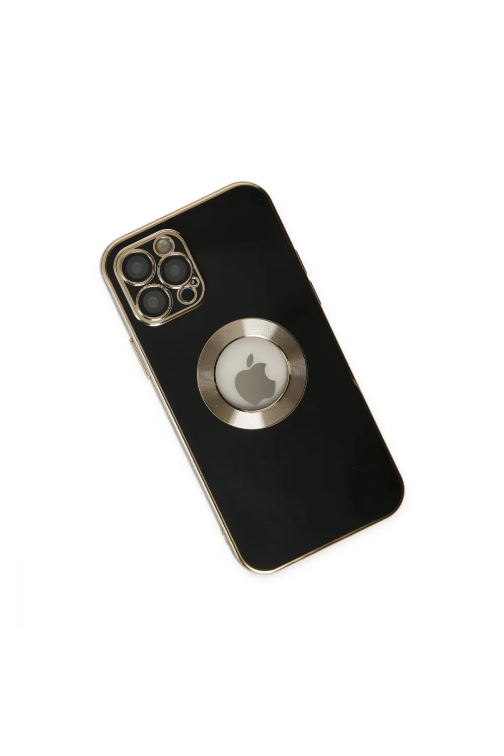 Apple İphone 12 Pro Max Kılıf Store Silikon - Siyah