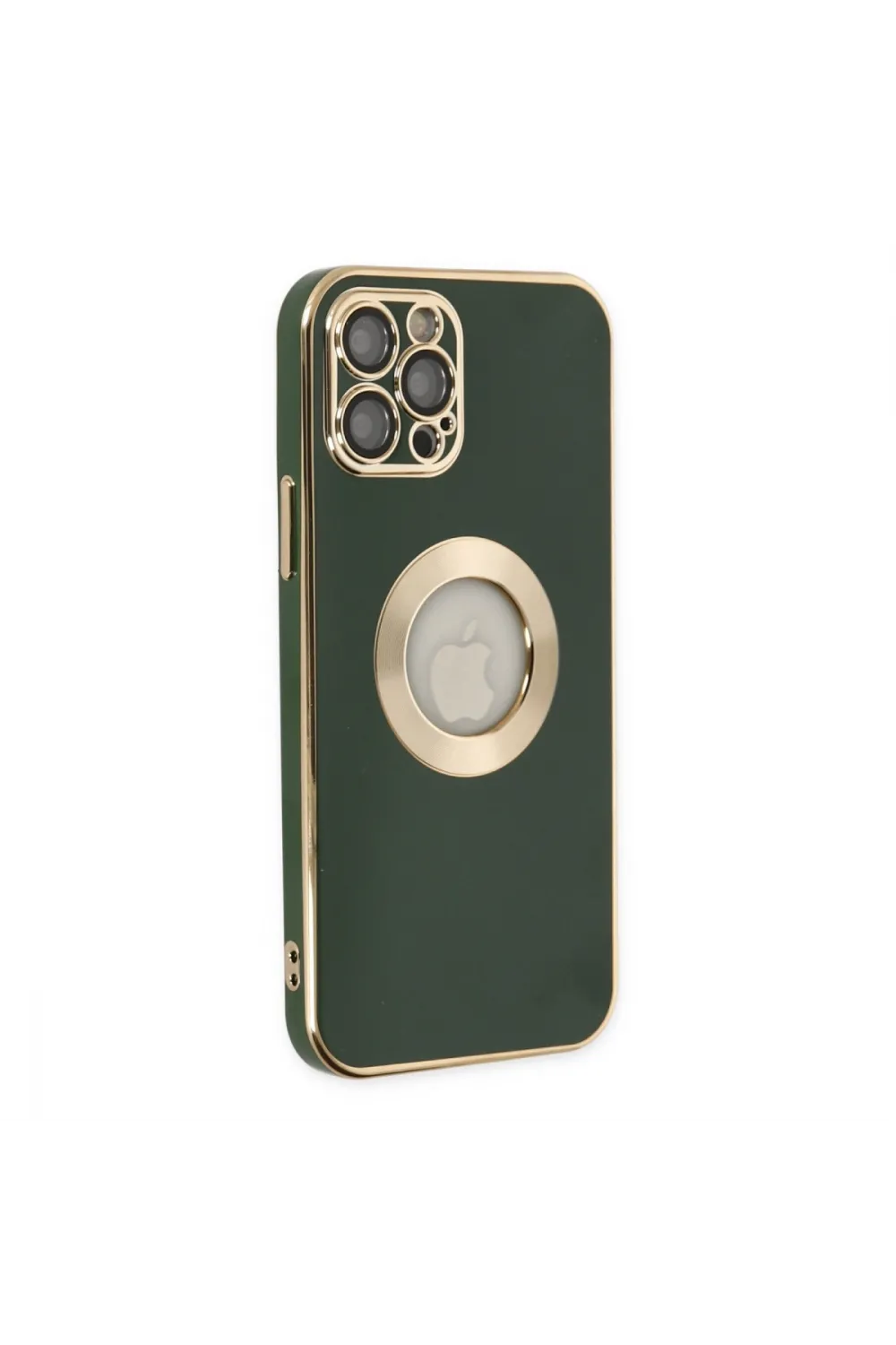 Apple İphone 12 Pro Max Kılıf Store Silikon - Yeşil