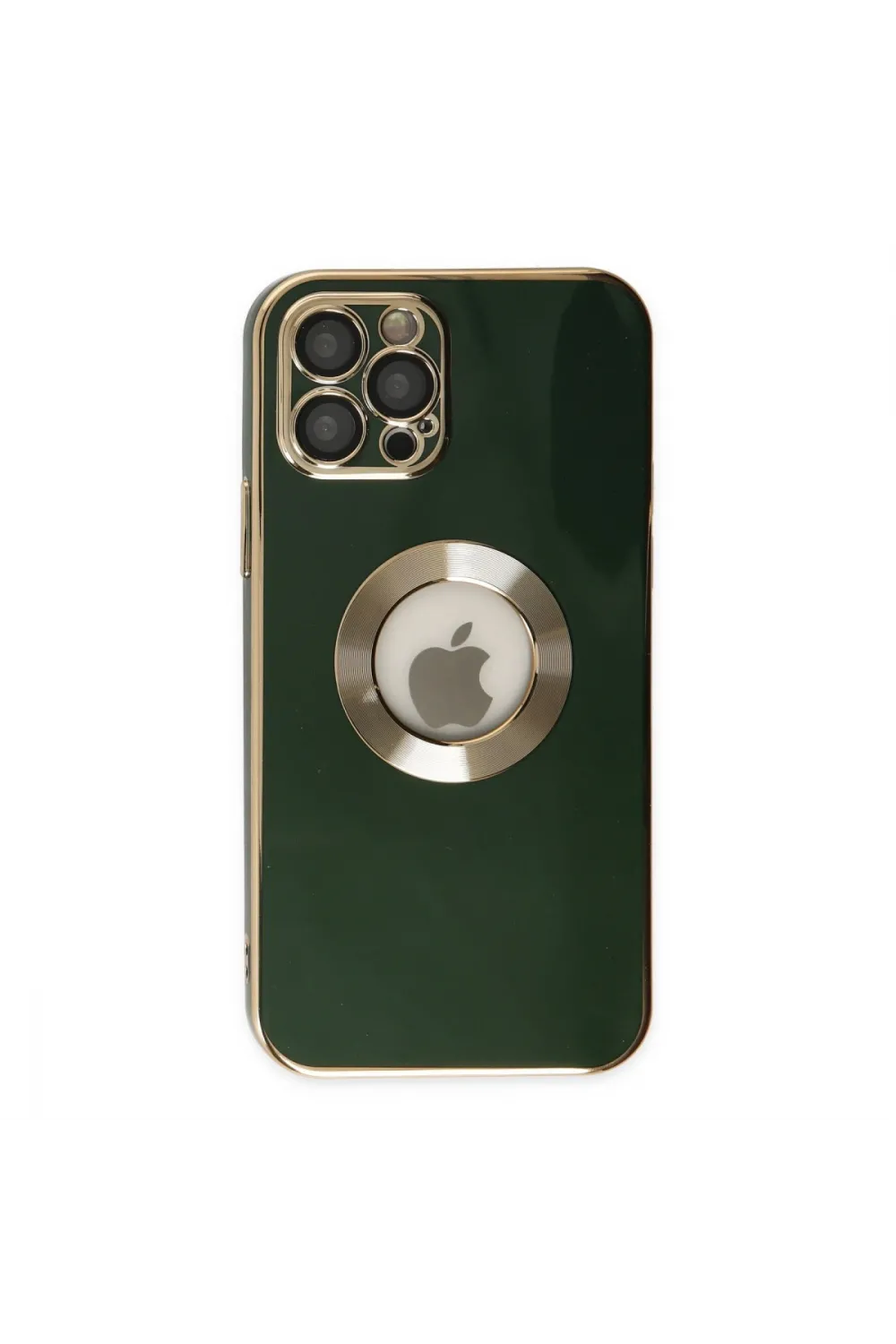 Apple İphone 12 Pro Max Kılıf Store Silikon - Yeşil