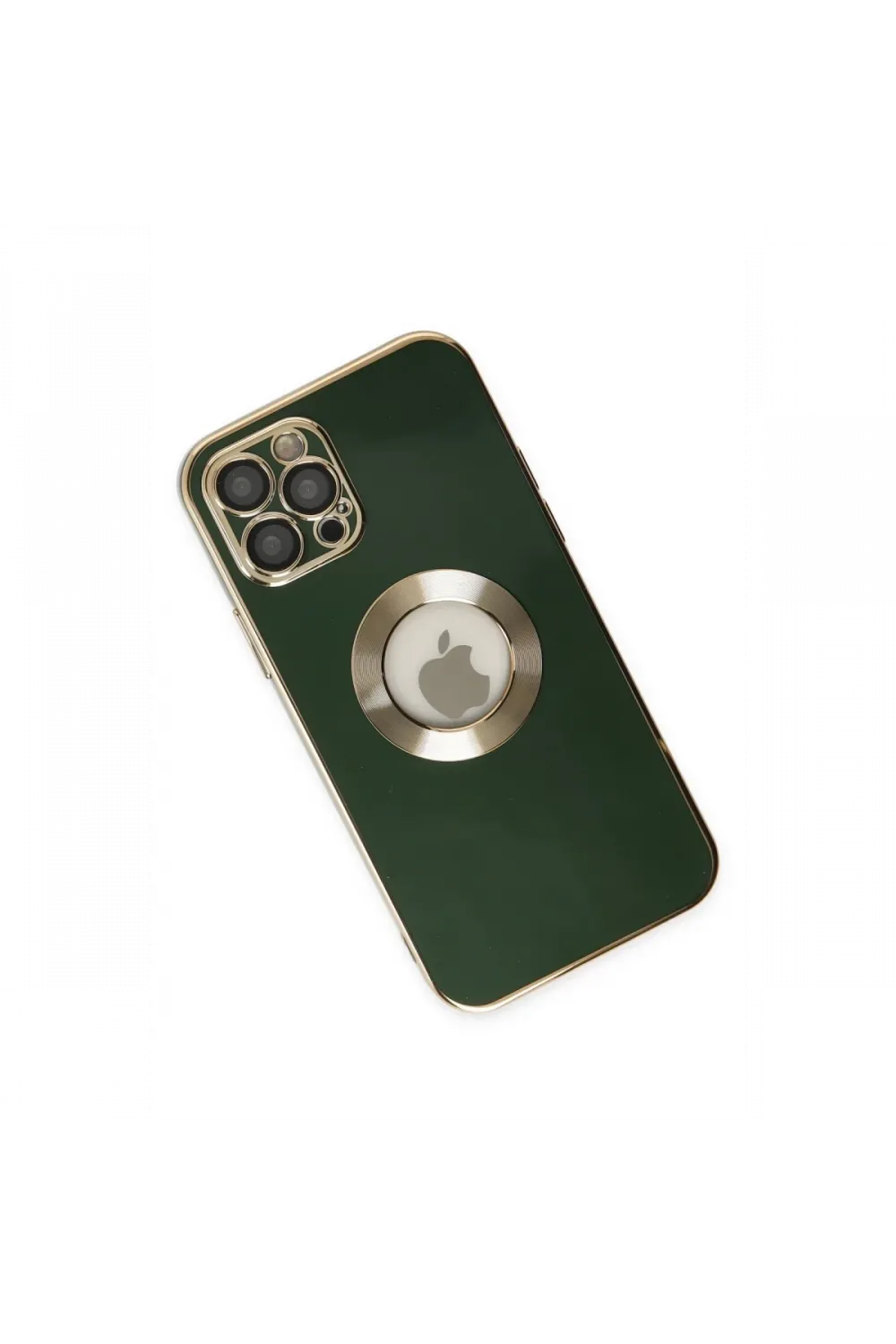 Apple iPhone 12 Pro Max Kılıf Store Silikon - Yeşil