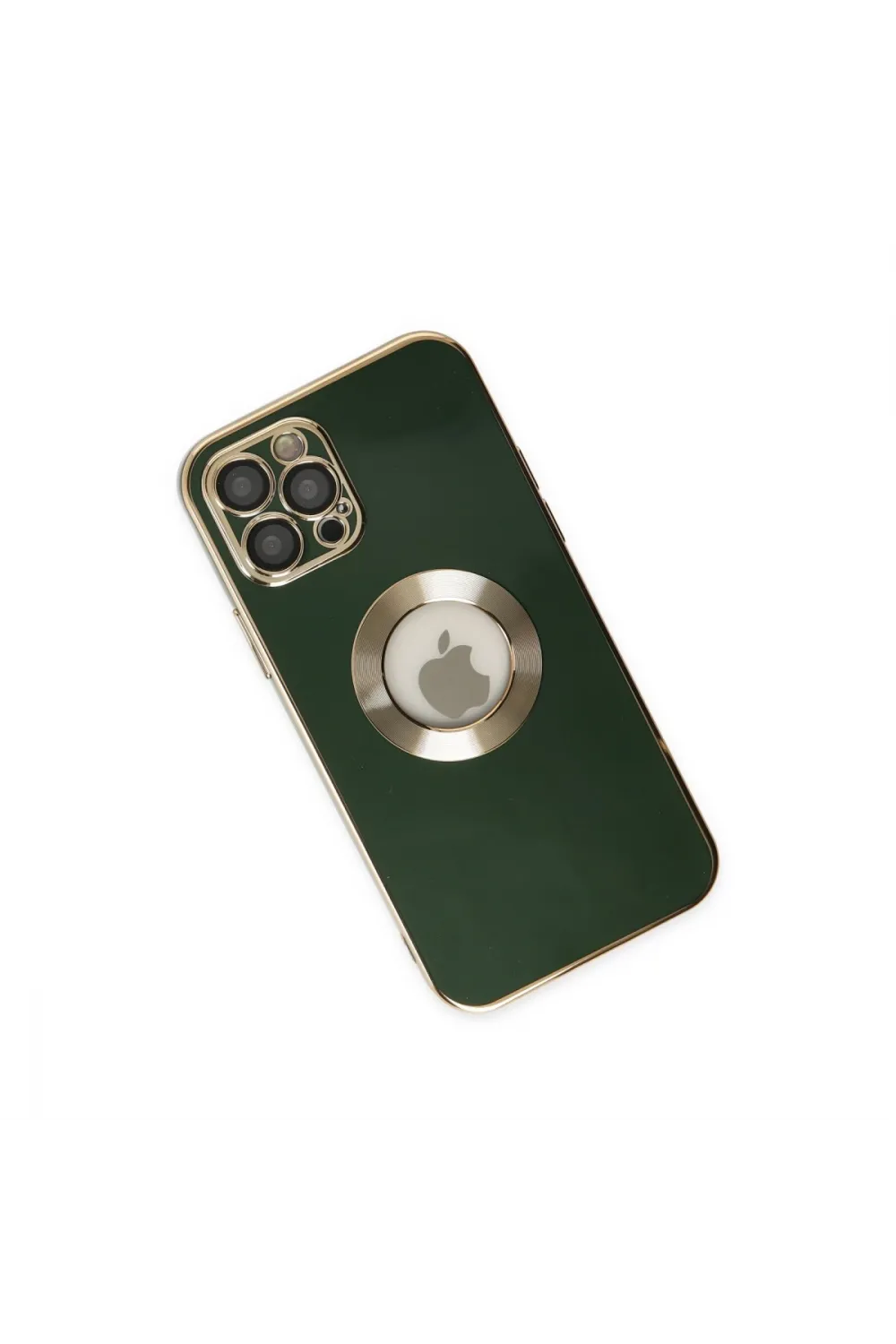 Apple İphone 12 Pro Max Kılıf Store Silikon - Yeşil