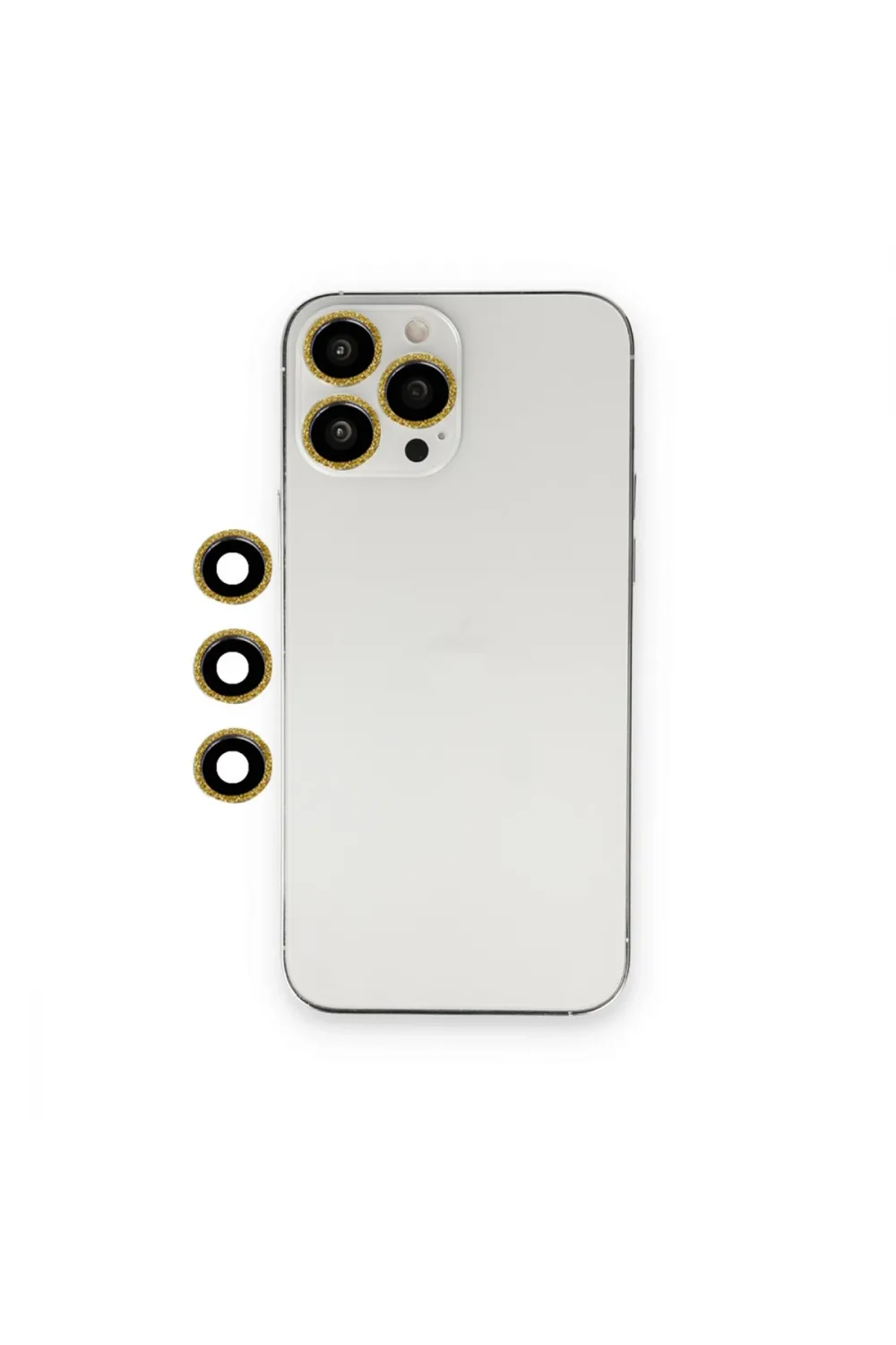 Apple İphone 12 Pro Max Shine Kamera Lens - Gold