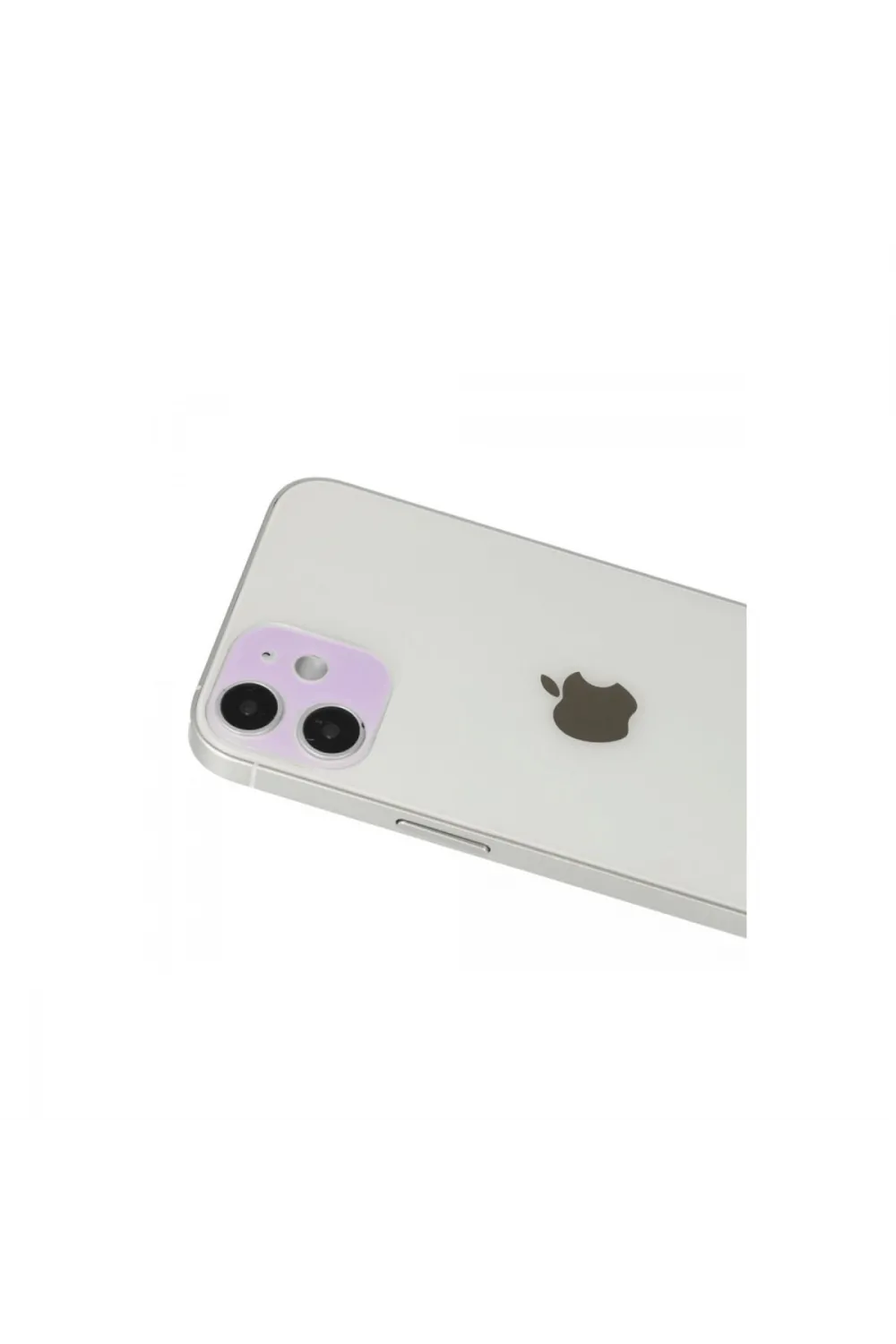 Apple İphone 12 Rainbow Kamera Lens Koruma Cam - Mor