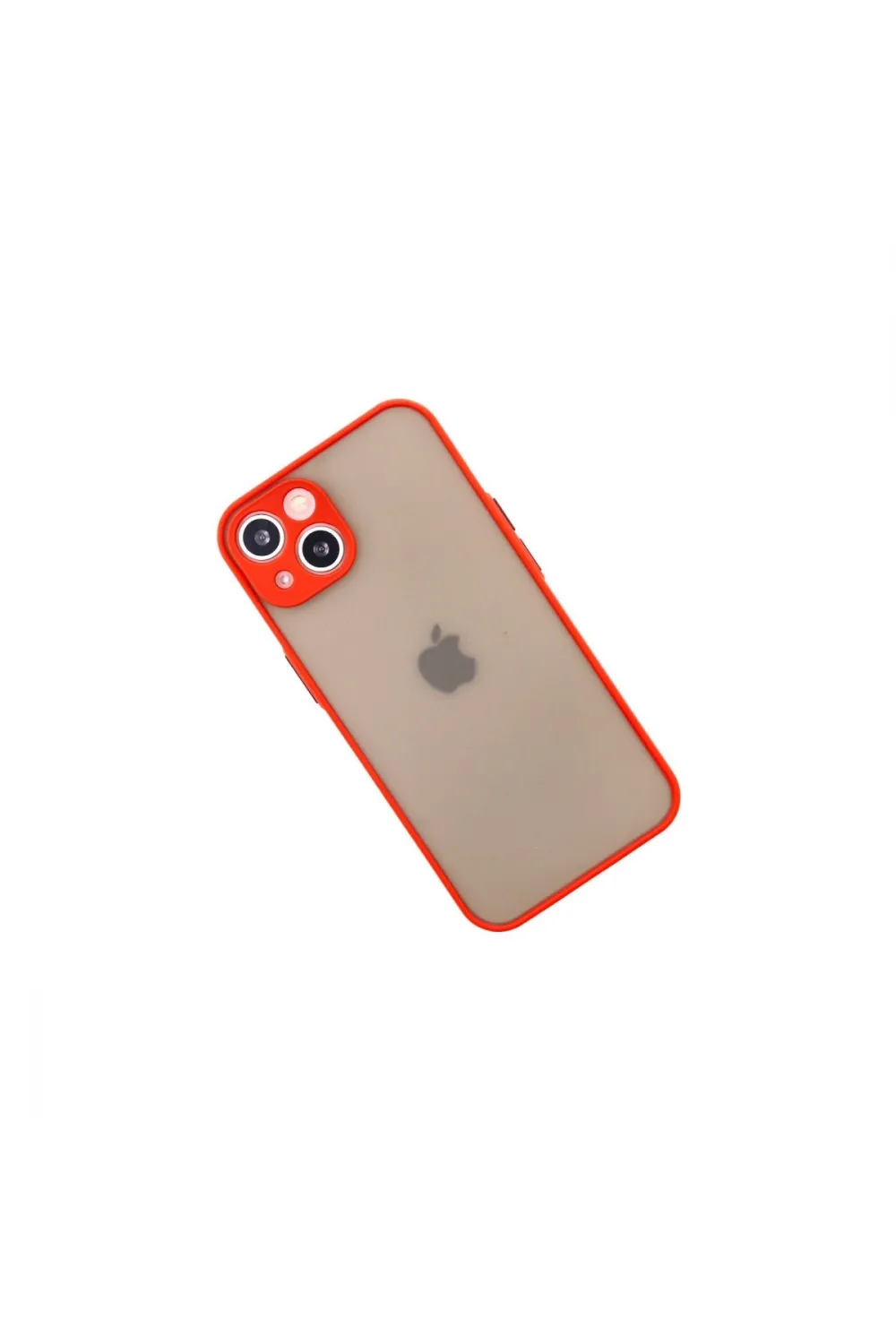 Apple İphone 13 Mini Kılıf Montreal Silikon Kapak - Kırmızı