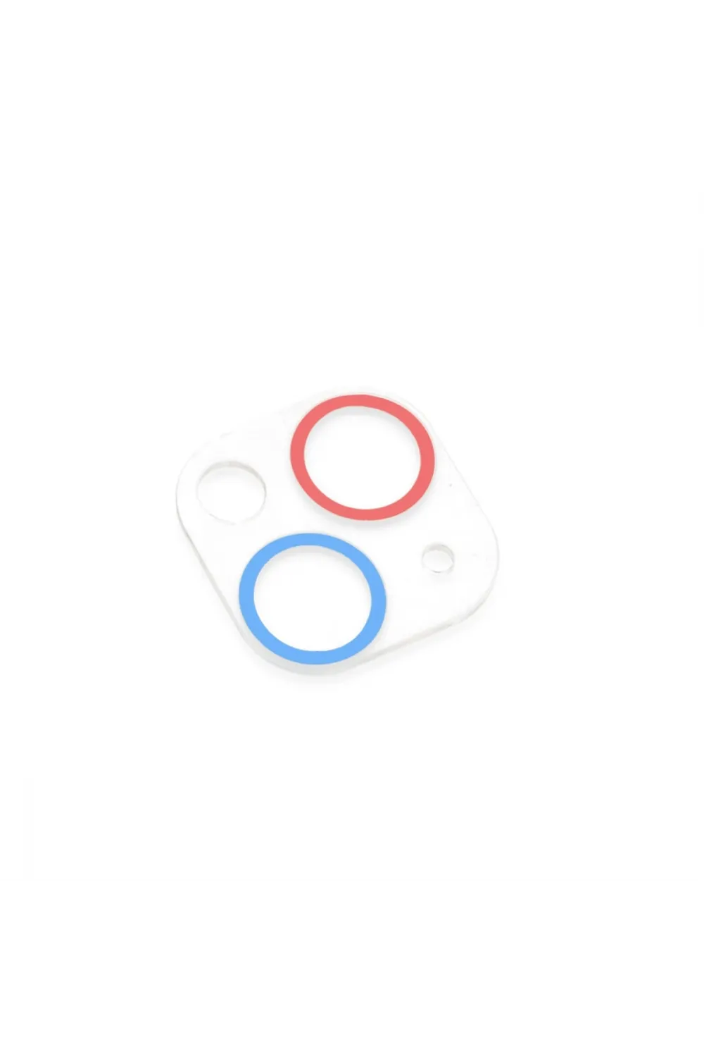 Apple İphone 13 Mini Renkli Kamera Lens Koruma Cam - Pembe-mavi