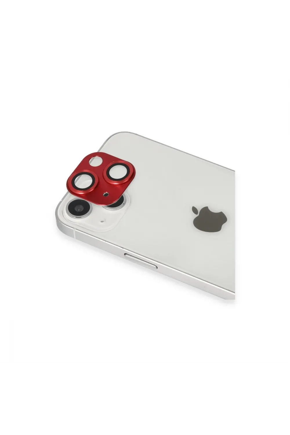 Apple İphone 13 Pers Alüminyum Kamera Lens - Kırmızı