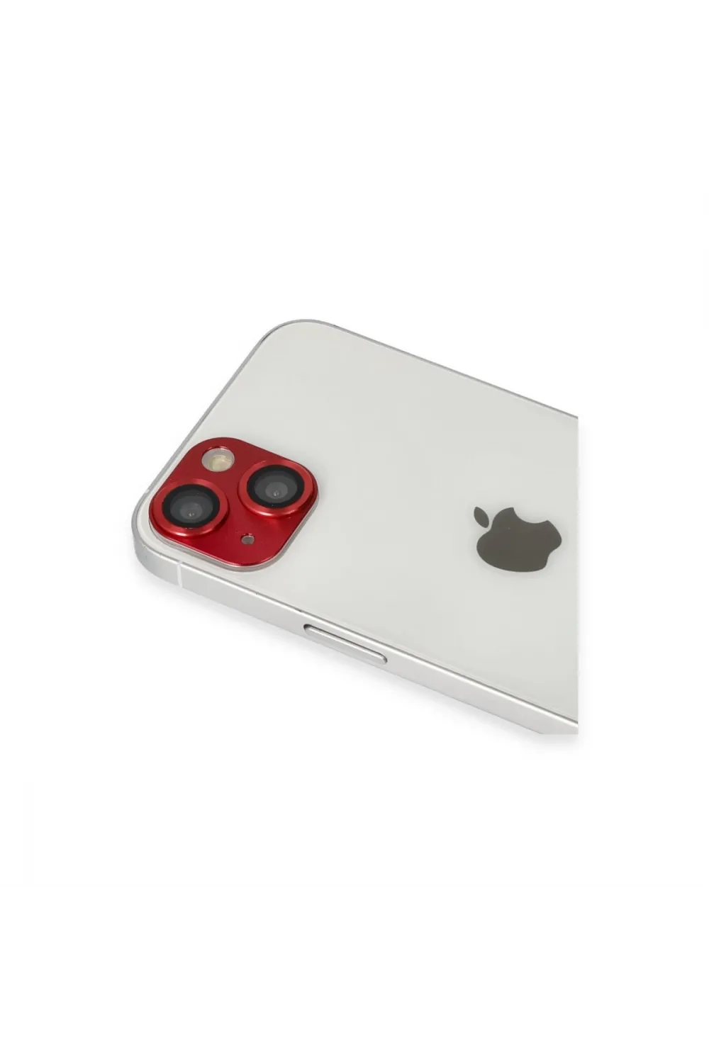 Apple İphone 13 Pers Alüminyum Kamera Lens - Kırmızı