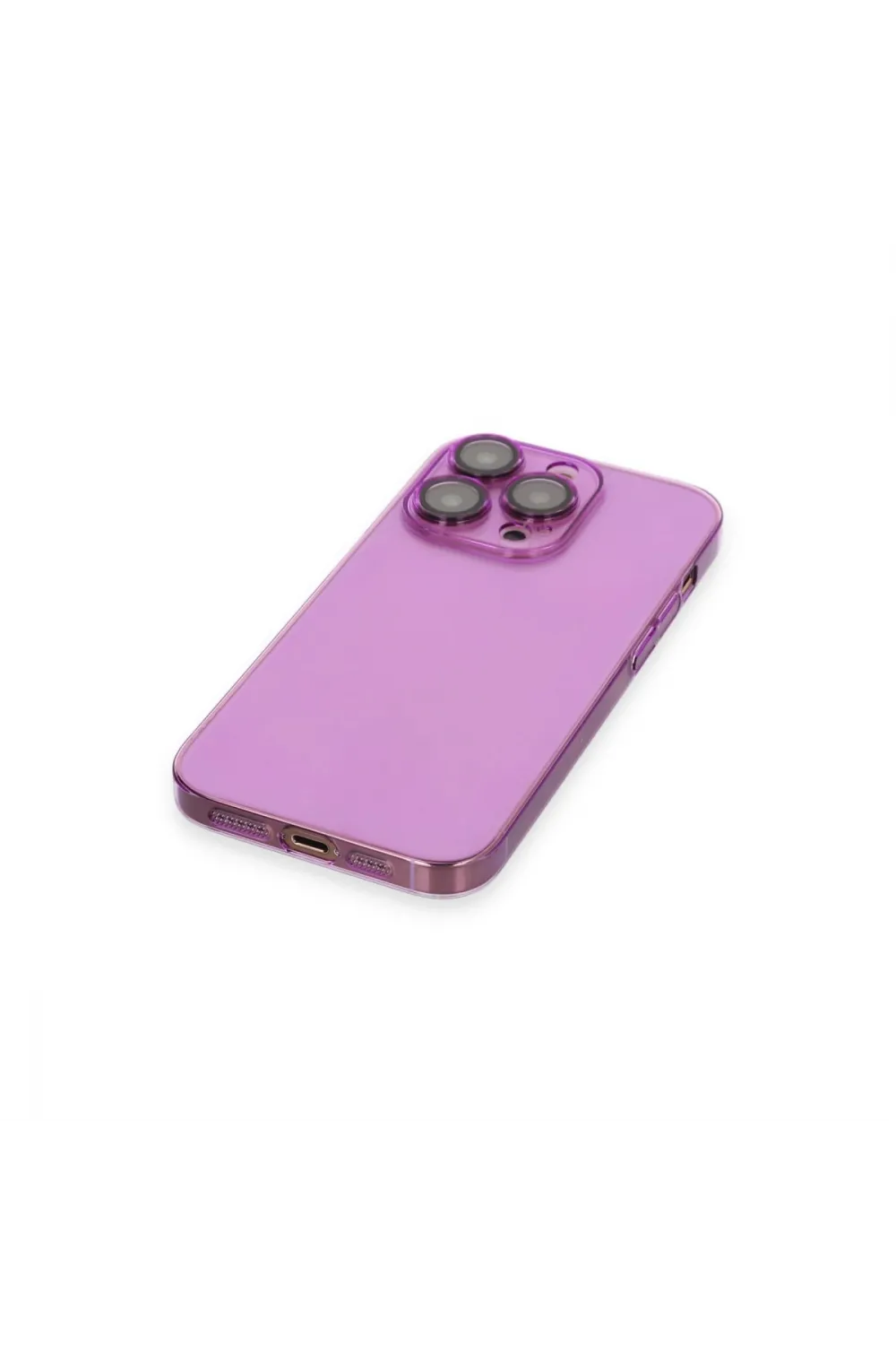 Apple İphone 13 Pro Kılıf Armada Lensli Kapak - Mor