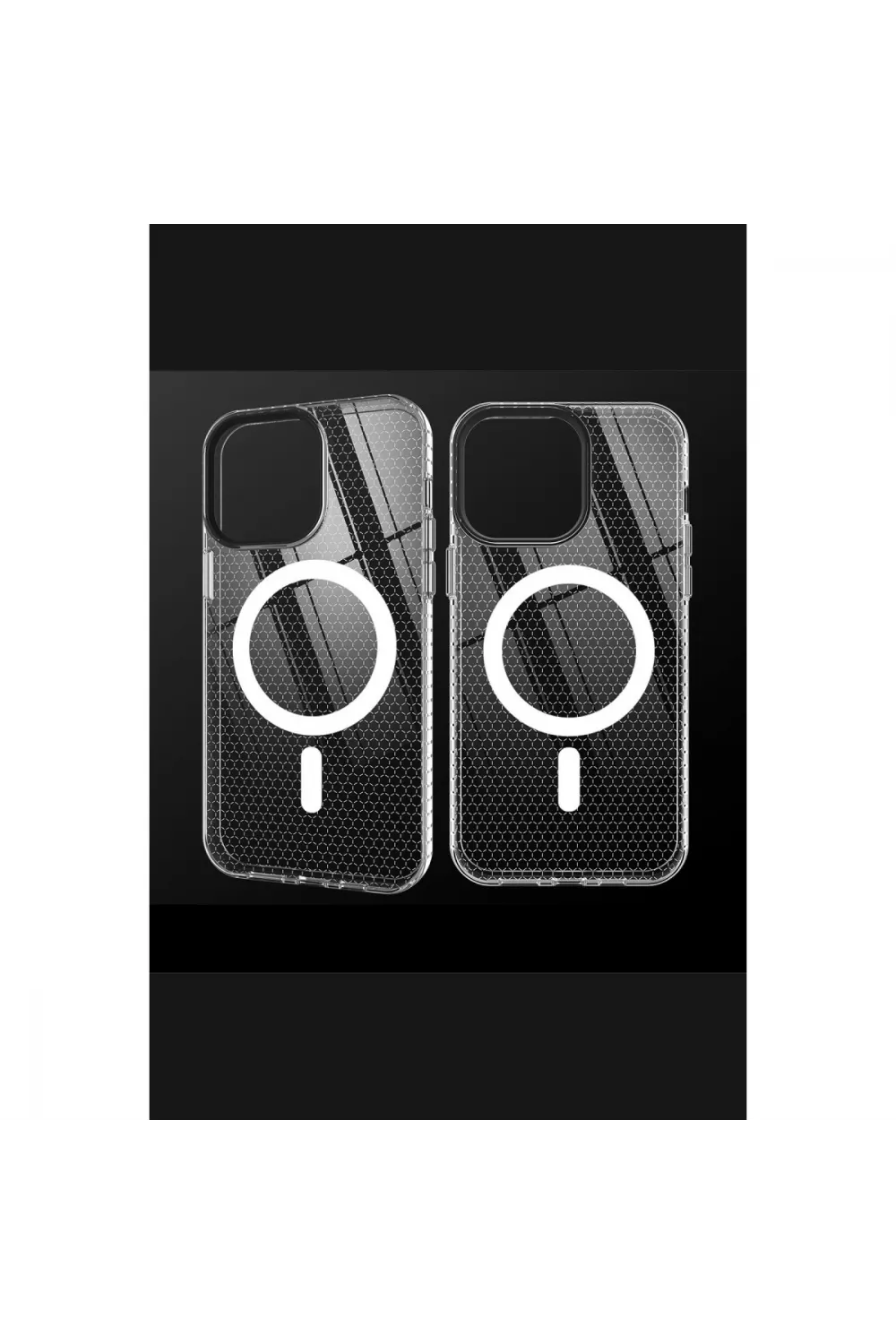 Apple İphone 13 Pro Kılıf Beta Magneticsafe Silikon - Şeffaf