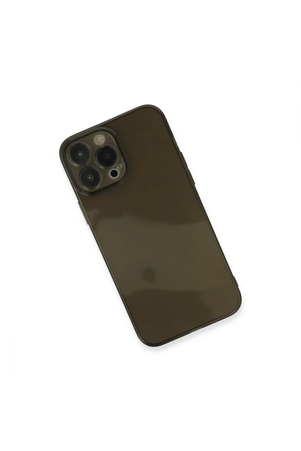 Apple İphone 13 Pro Kılıf Fly Lens Silikon - Siyah